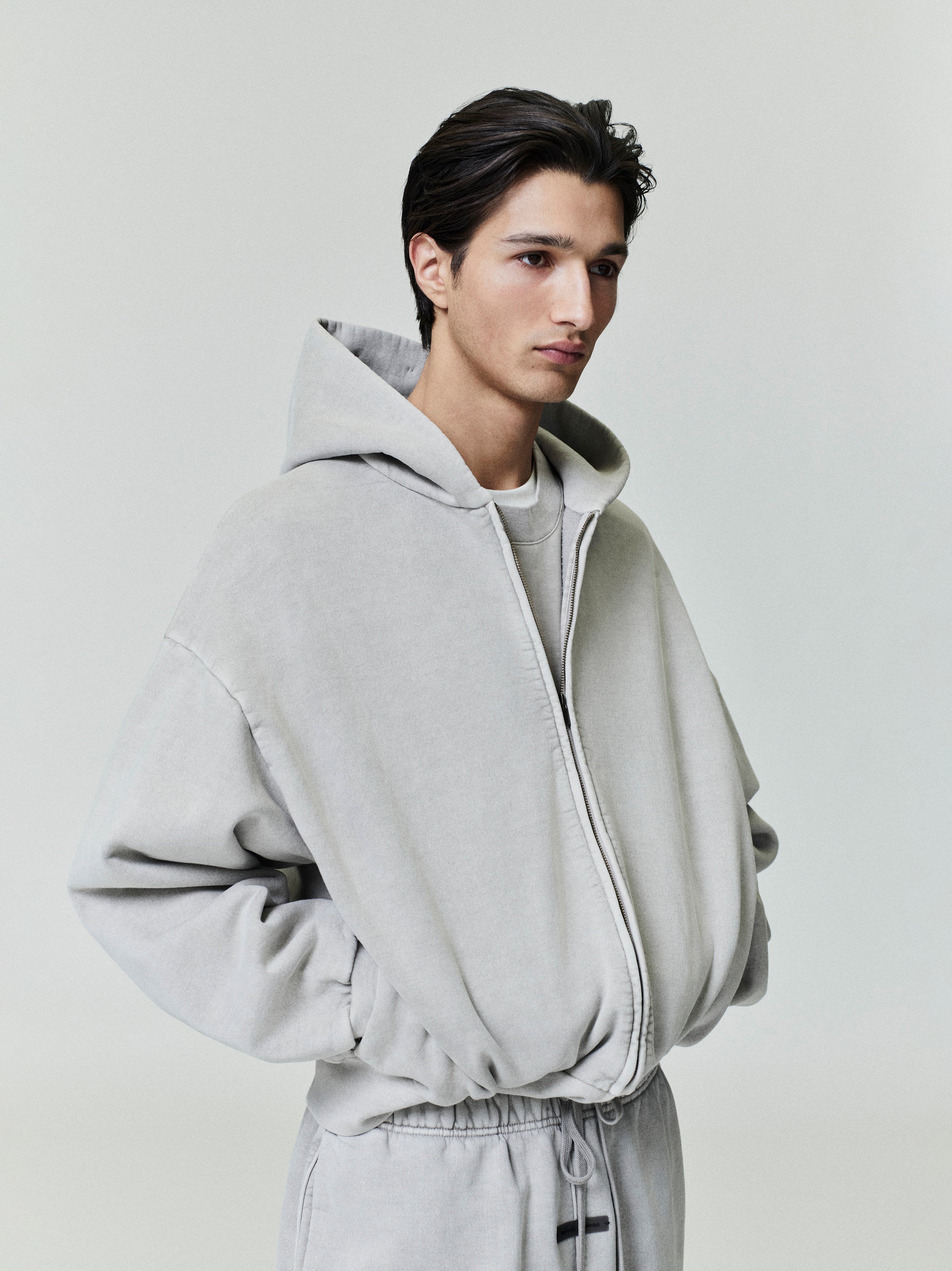 Embroidered Classic Full Zip Hoodie