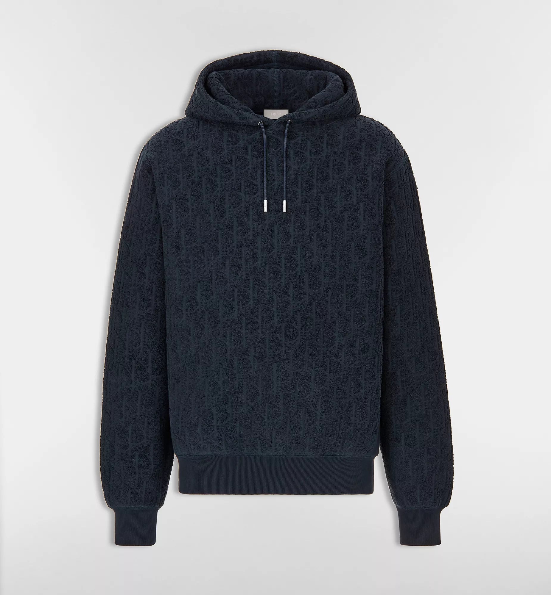 Sweatshirt à capuche Dior Oblique Bleu