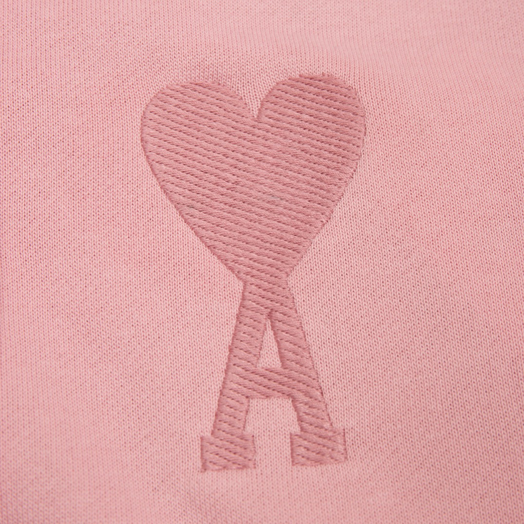 Veste Ami Paris Rose Cœur Rose