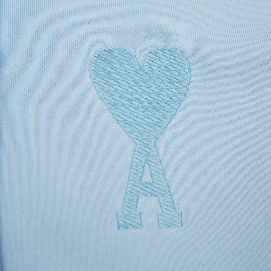 Veste Ami Paris Bleu Cœur Bleu