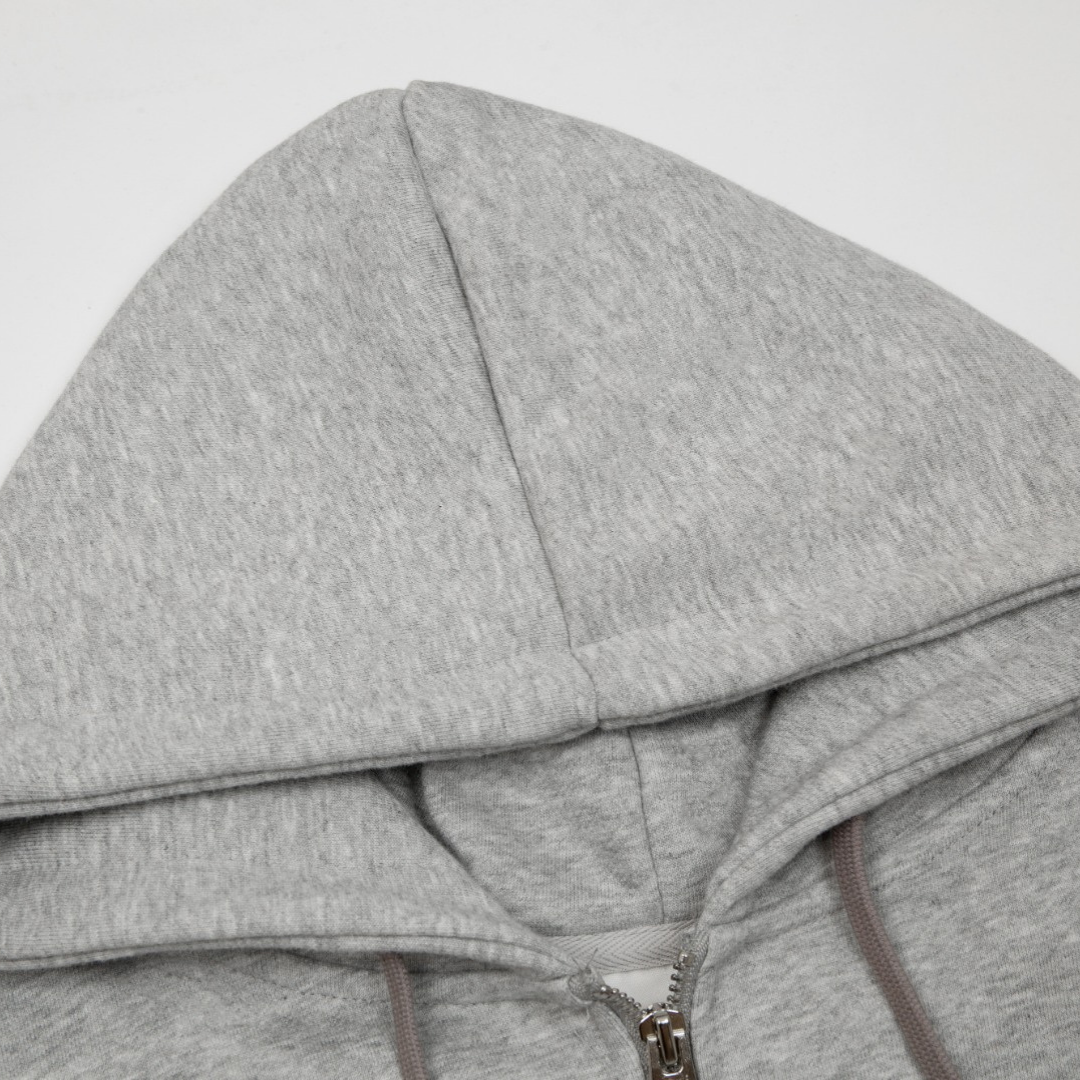 Veste Ami Paris Gris Cœur Gris