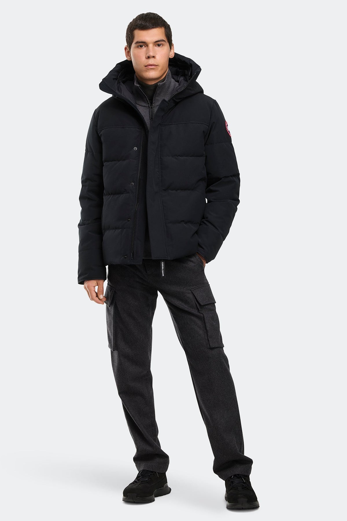 Canada Goose Parka MacMillan Noir#Couleur_Noir