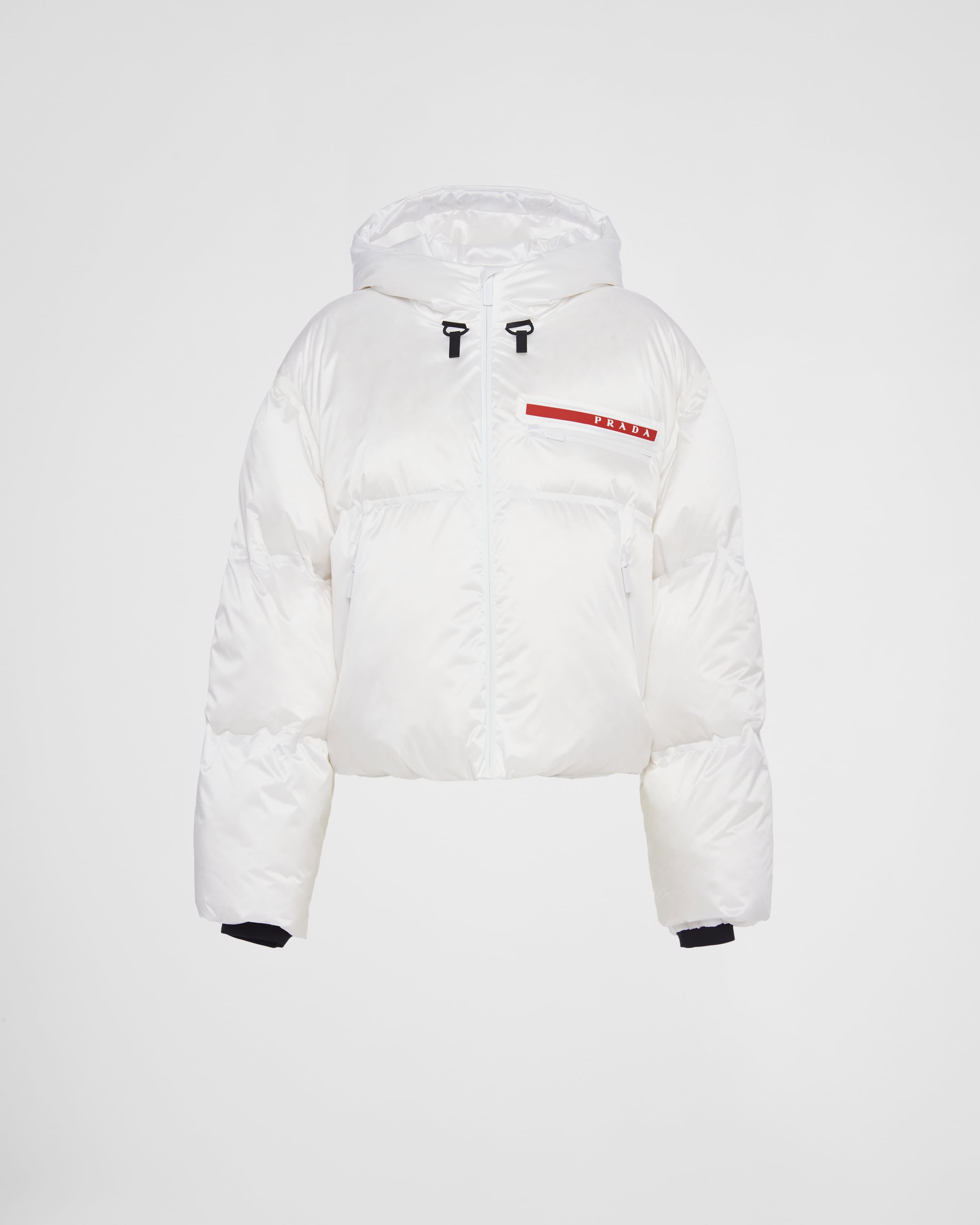 Doudoune Prada courte Blanche