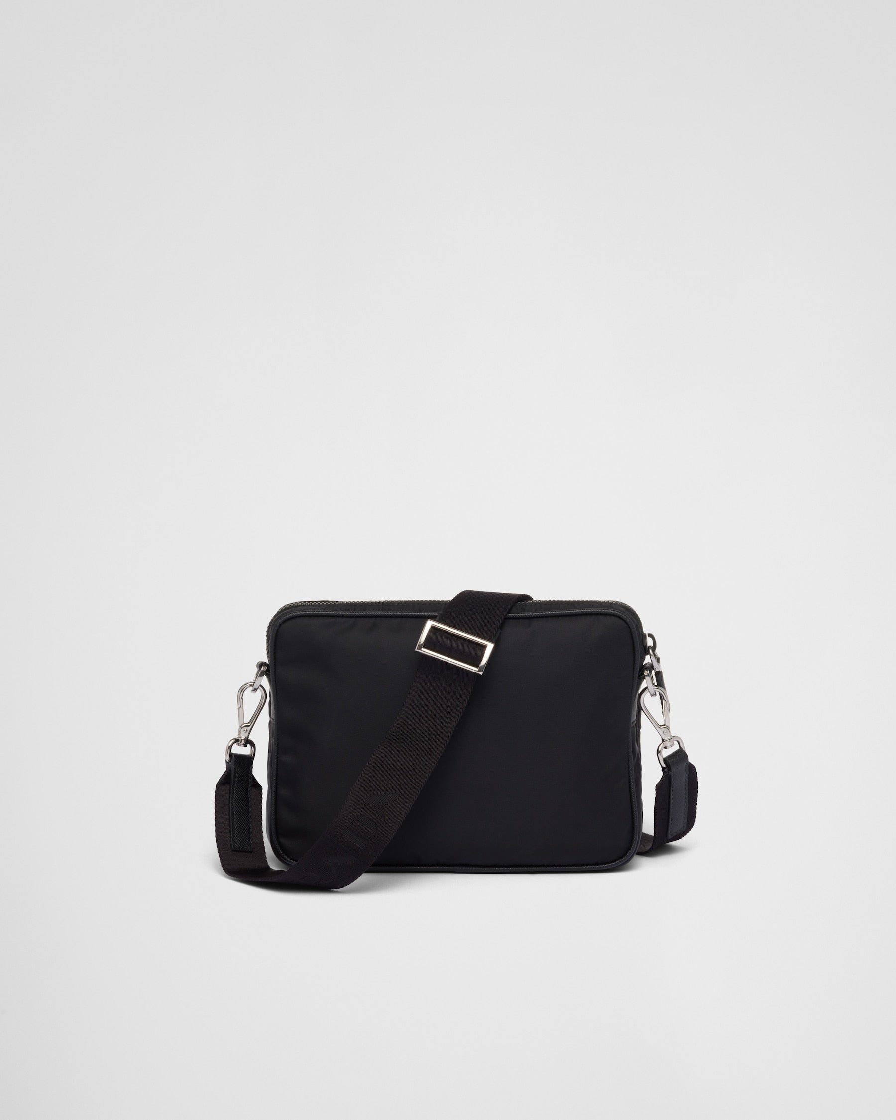 Sac porté épaule en Re-Nylon et cuir Saffiano