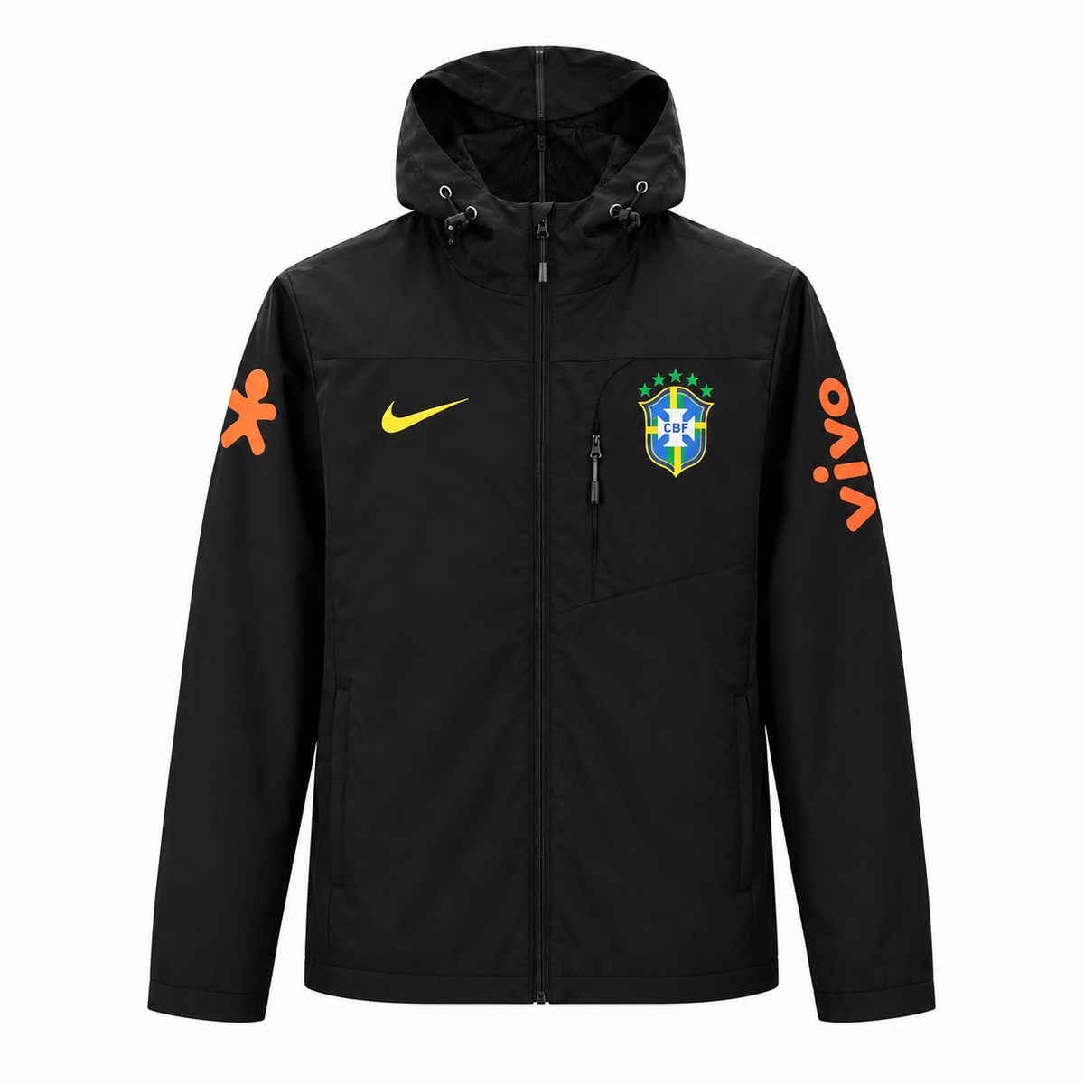 Veste Imperméable Brésil Noire