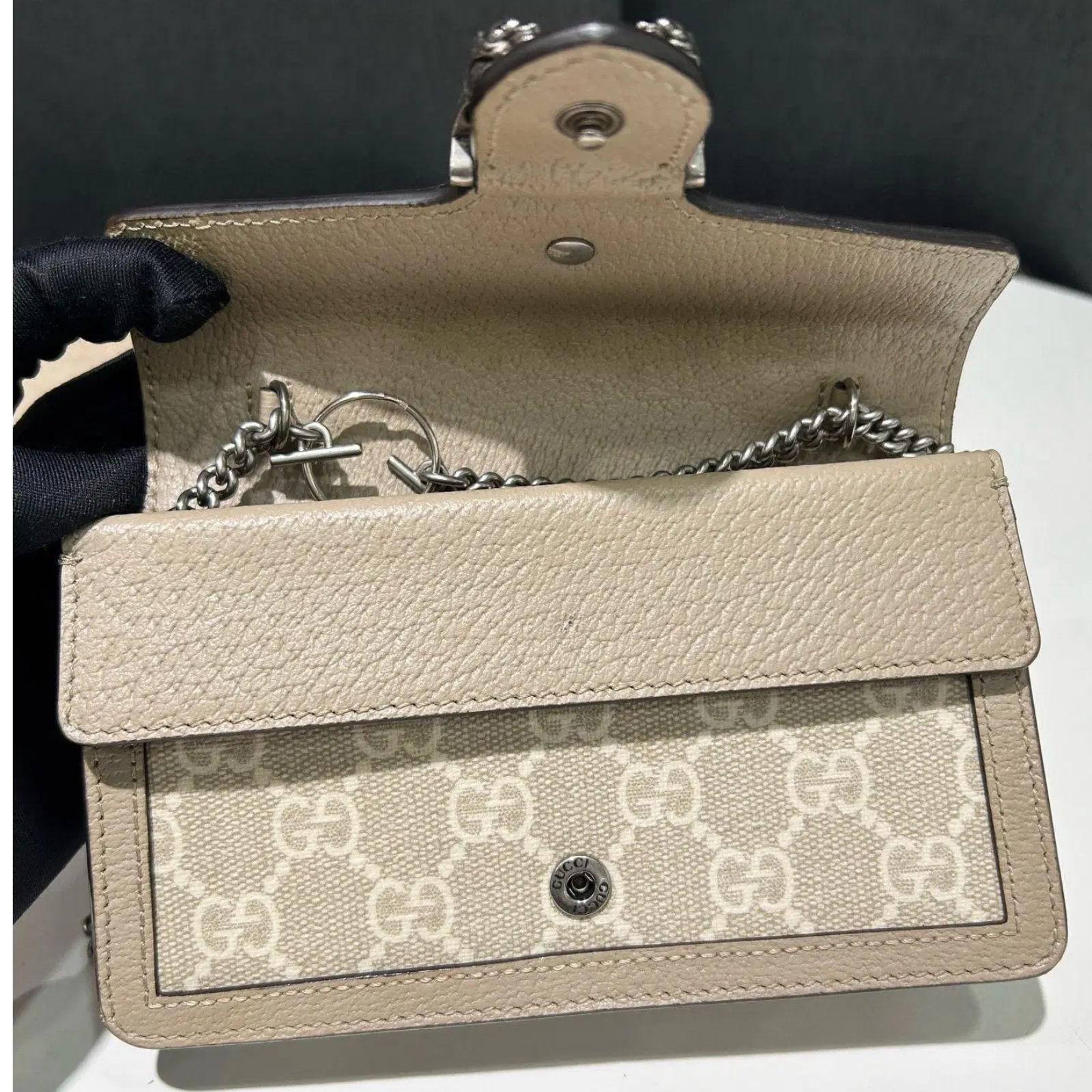 Sac bandoulière en toile Dionysus Super Mini