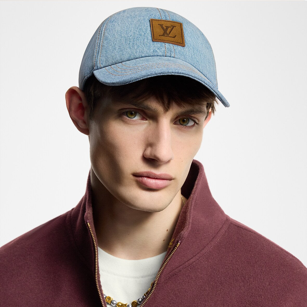 Casquette en denim LV Staples