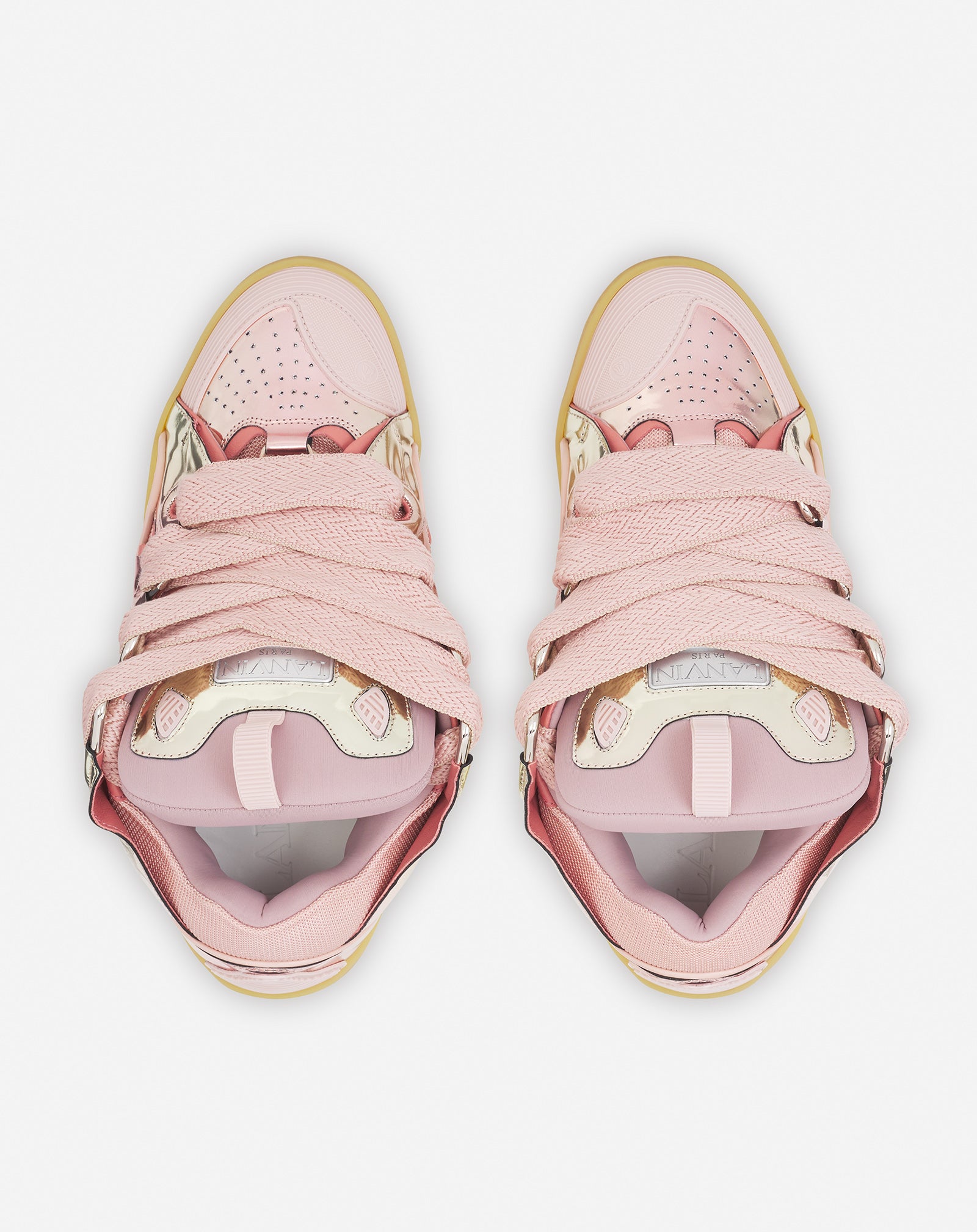 Lanvin Curb Metallic Pink