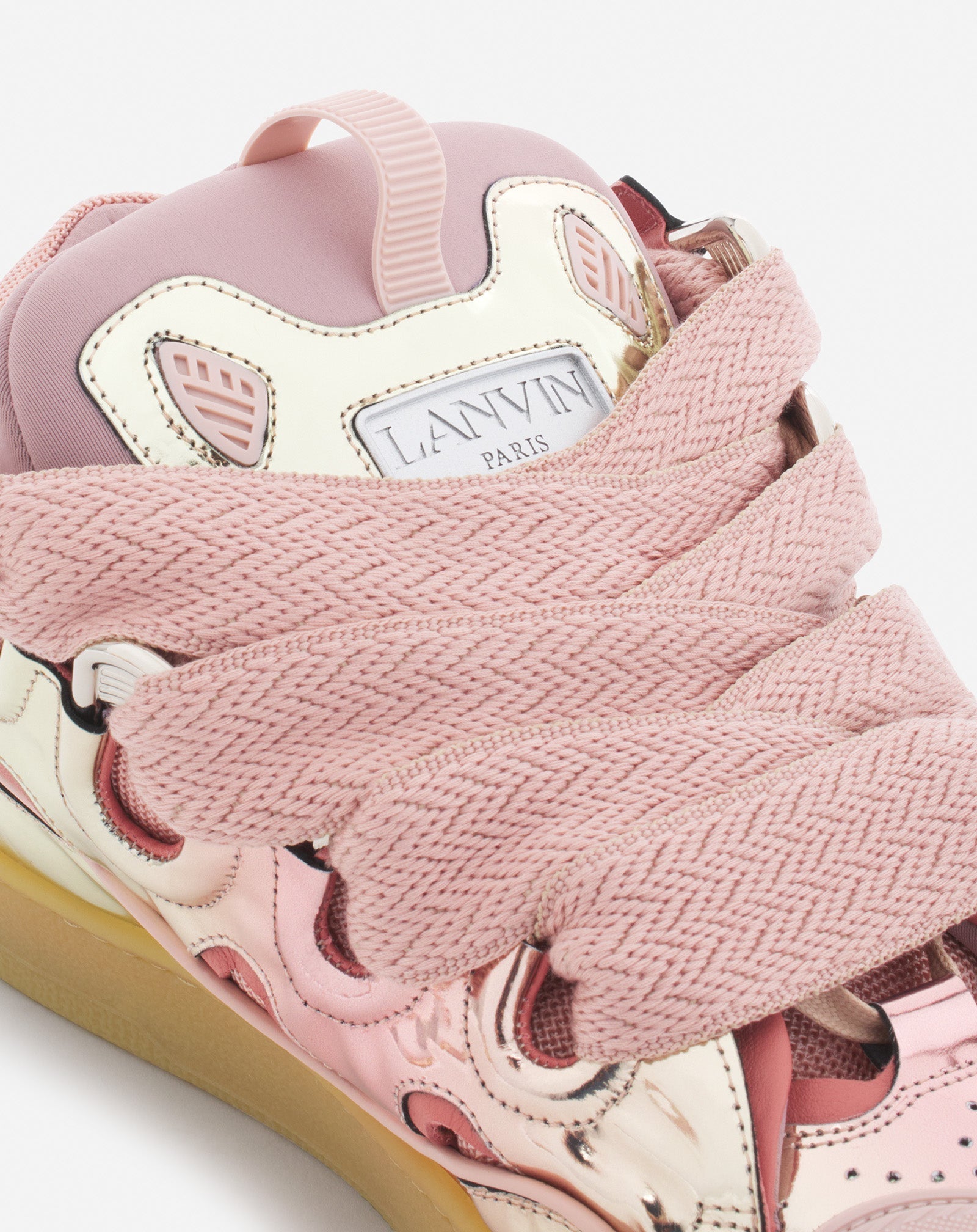 Lanvin Curb Metallic Pink