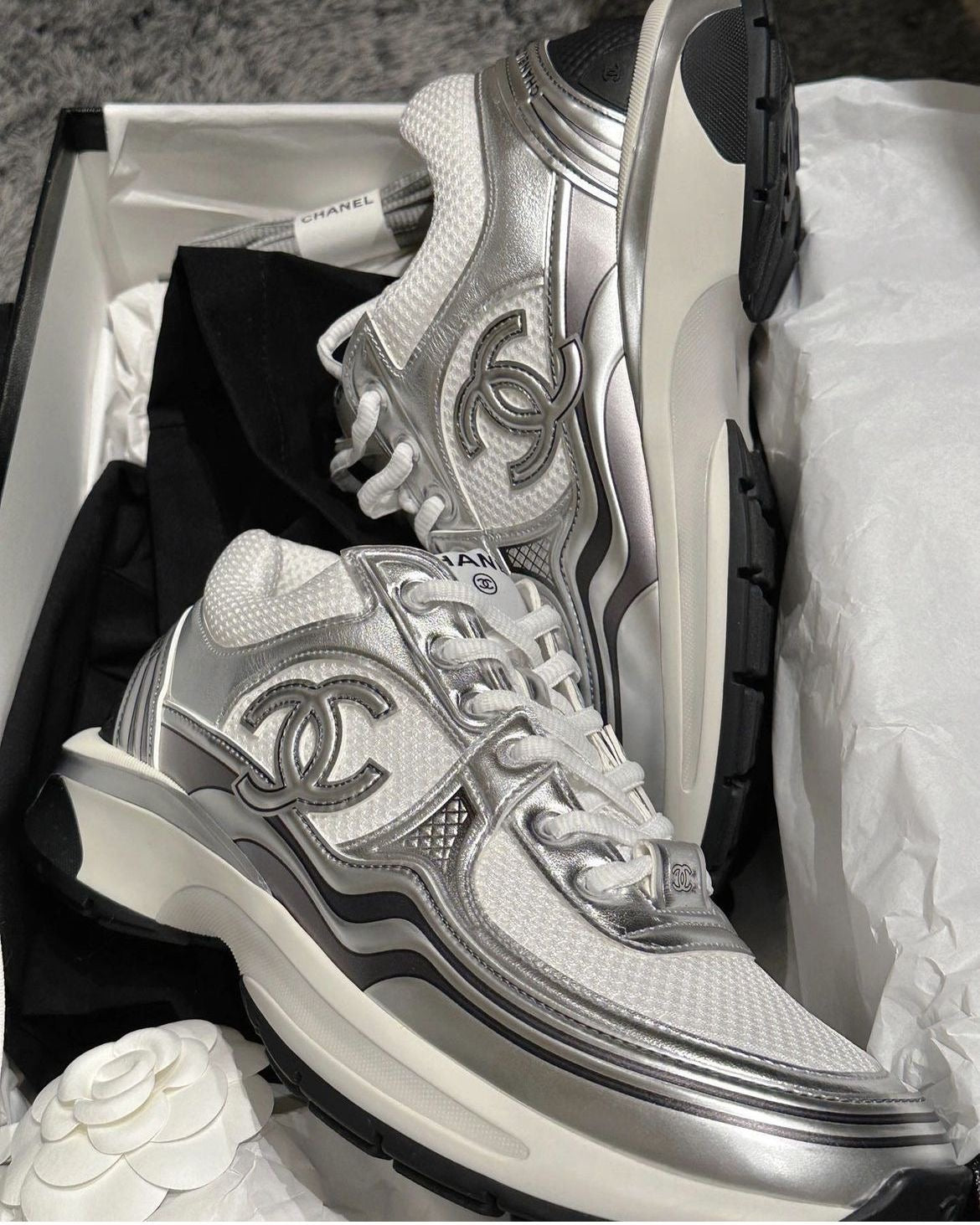 Chanel CC Runner Mettalic