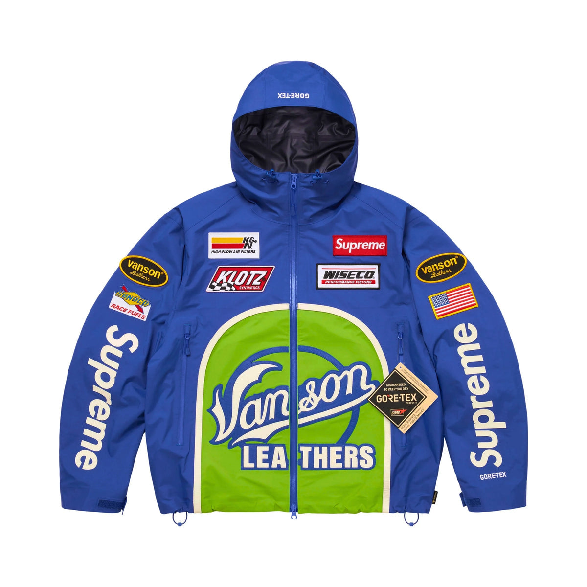 Veste Supreme Bleu#Couleur_Bleu