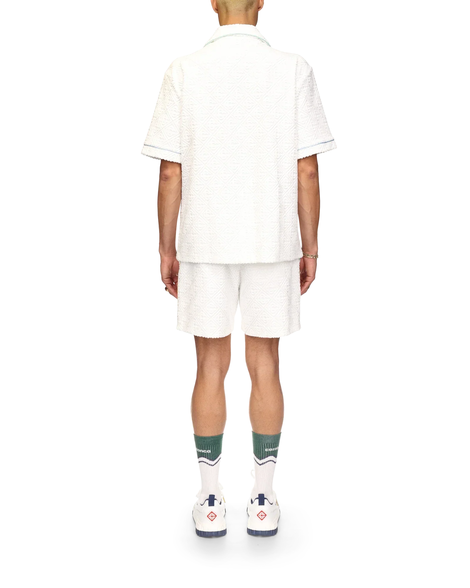 Monogram Towelling Short Sleeve Shirt