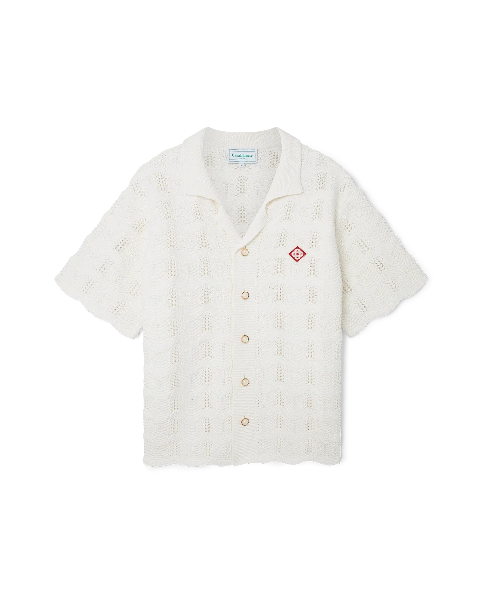 Wavy Crochet Shirt
