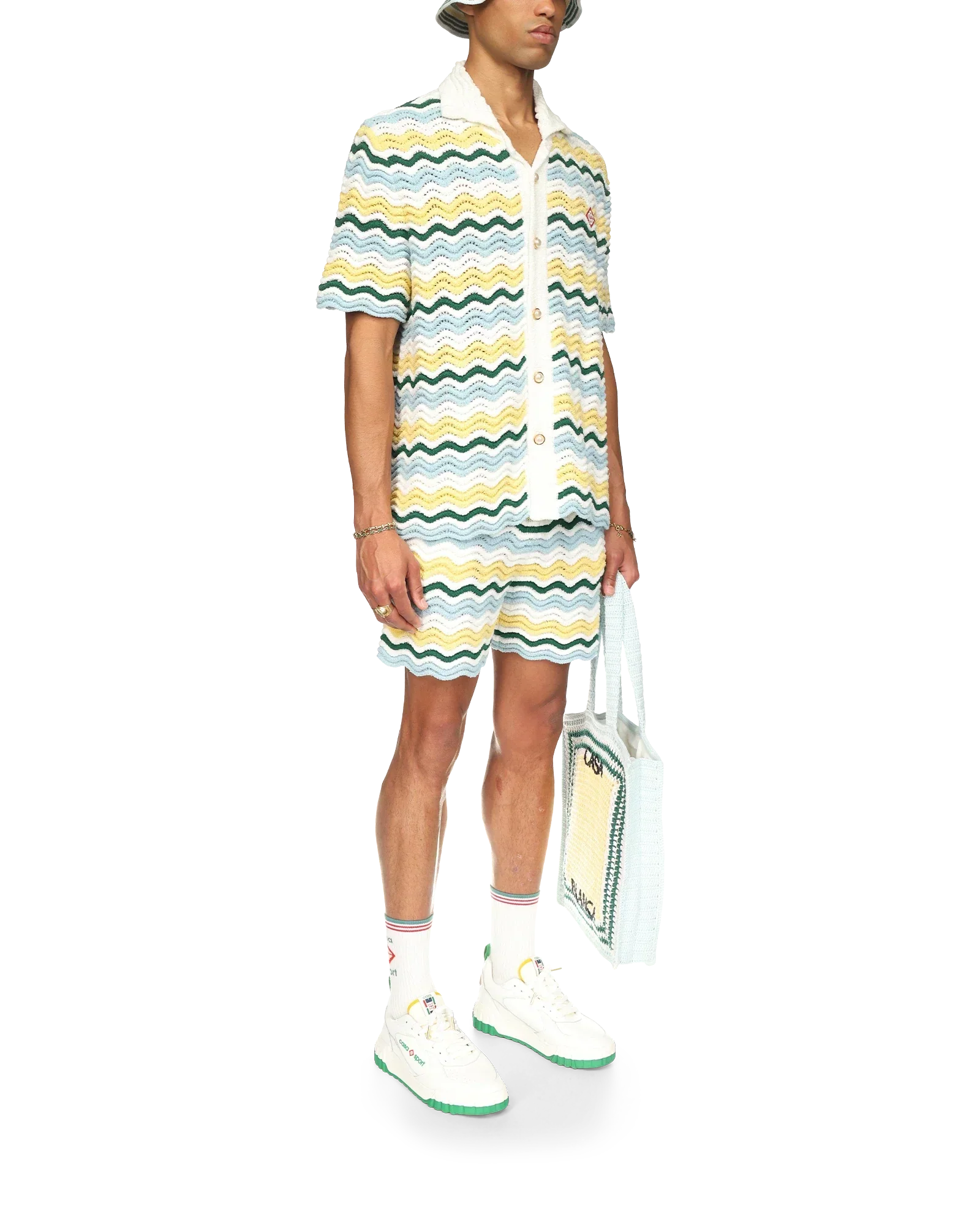 Wavy Boucle Shirt