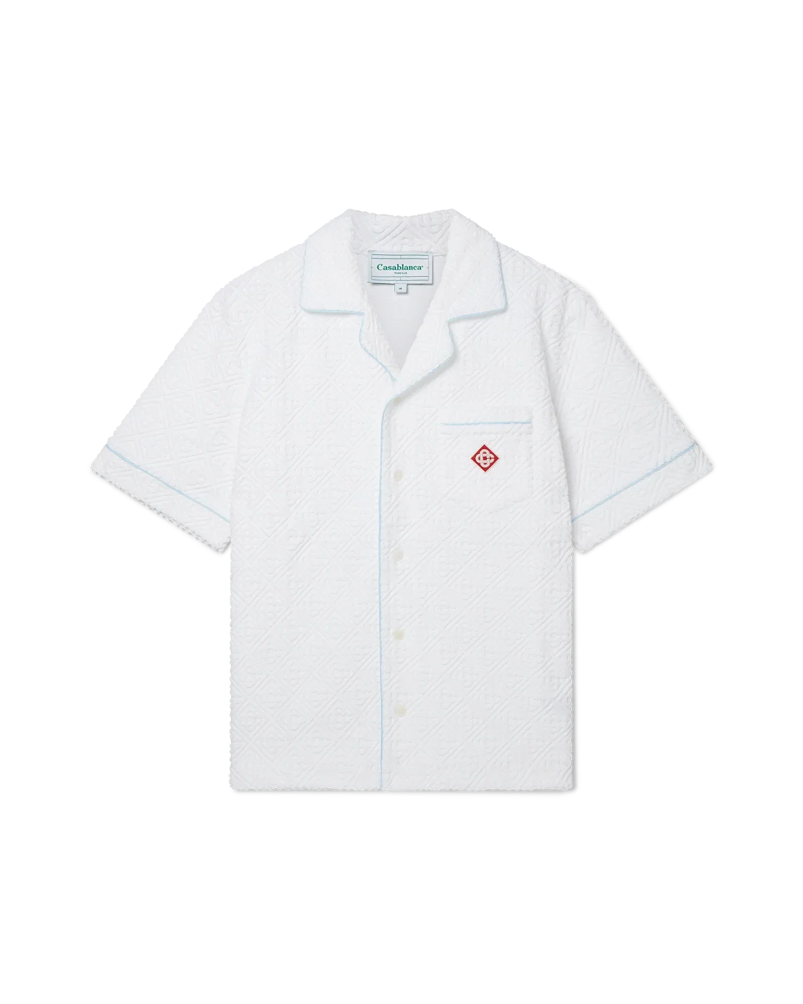 Monogram Terry Short Sleeve Shirt