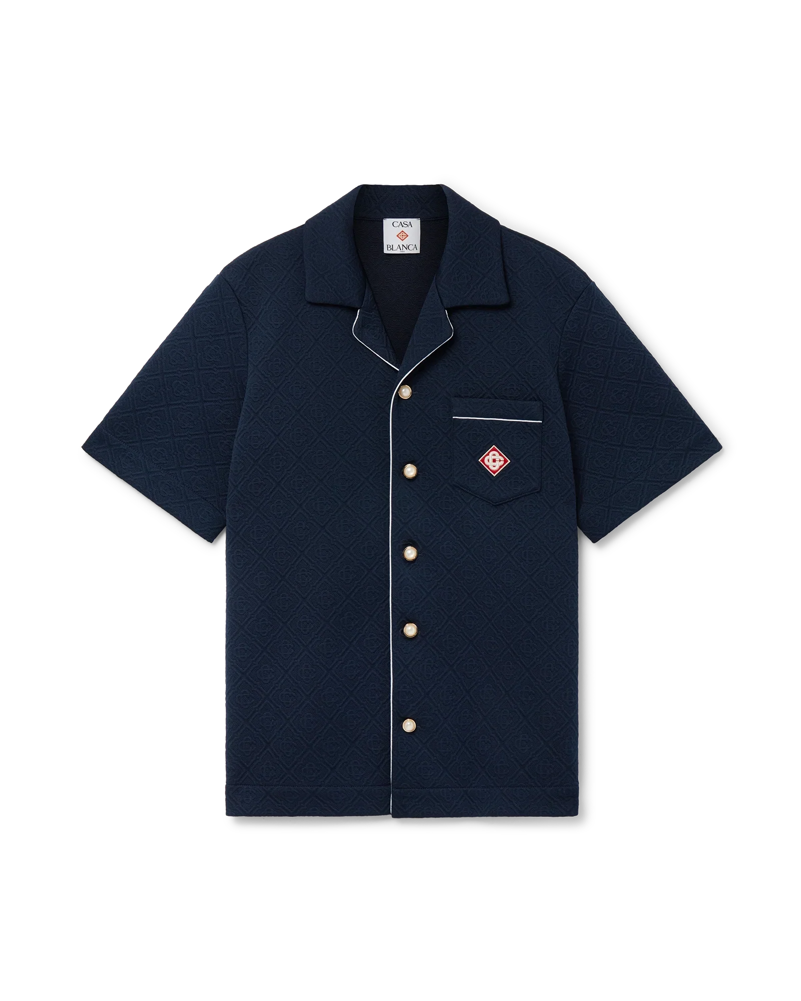 Jacquard Monogram Shirt