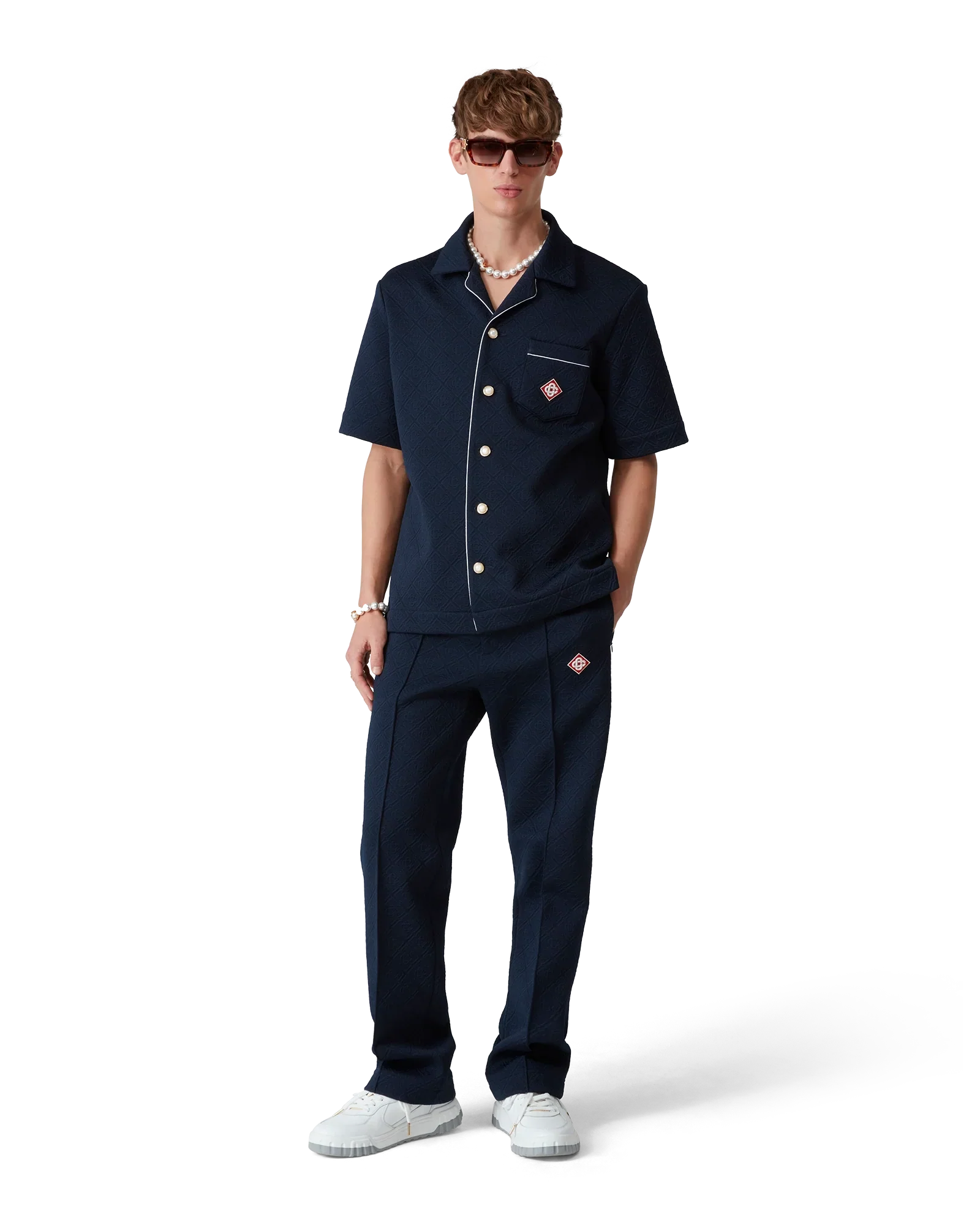 Jacquard Monogram Shirt