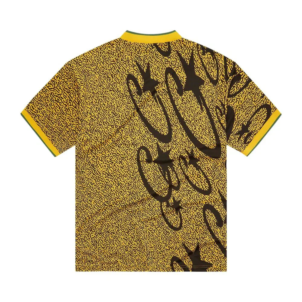 Corteiz Carni Stellations Football Jersey Yellow