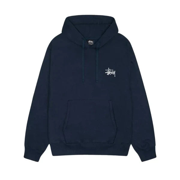 Stussy Basic Hoodie Navy