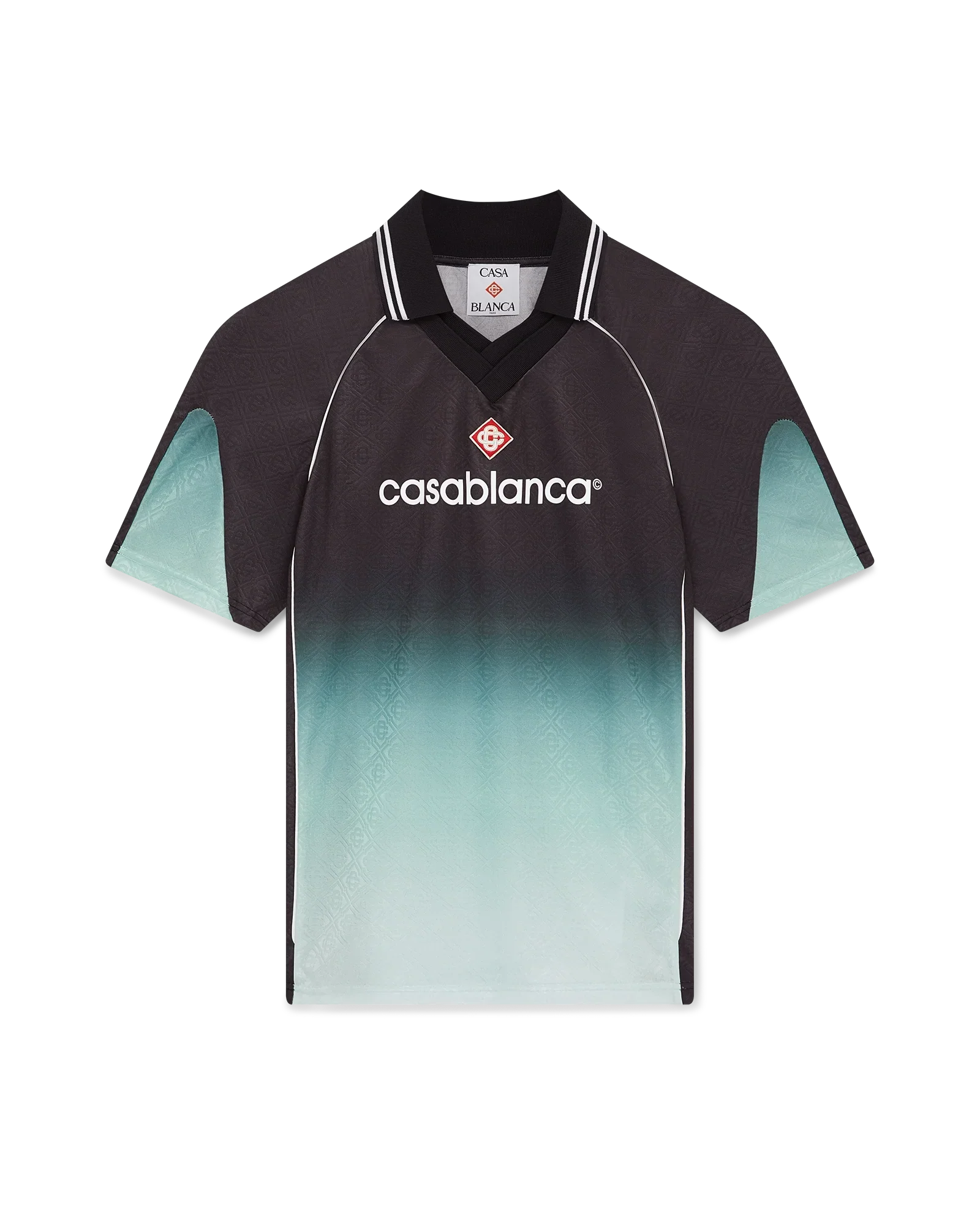 Gradient Monogram Jacquard Football Shirt