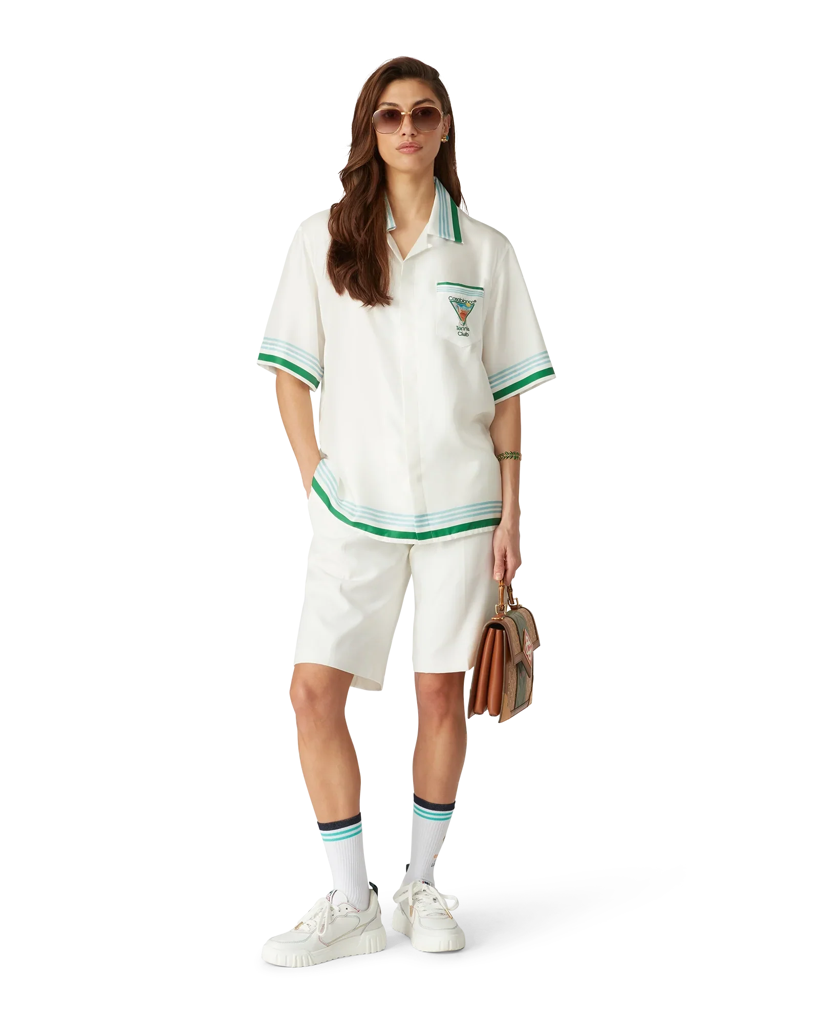 Metaphysical Tennis Icon Silk Shirt