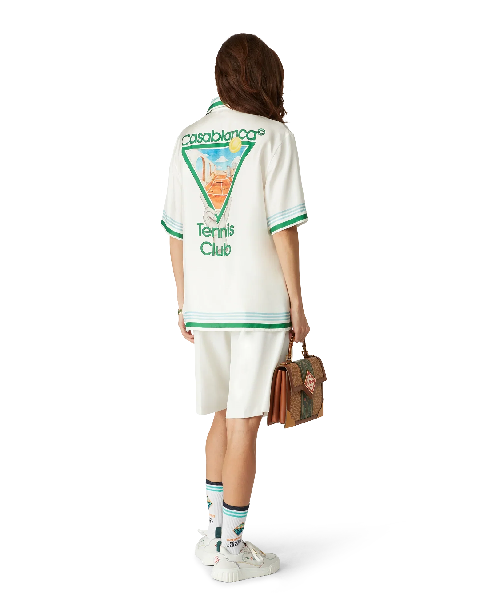 Metaphysical Tennis Icon Silk Shirt