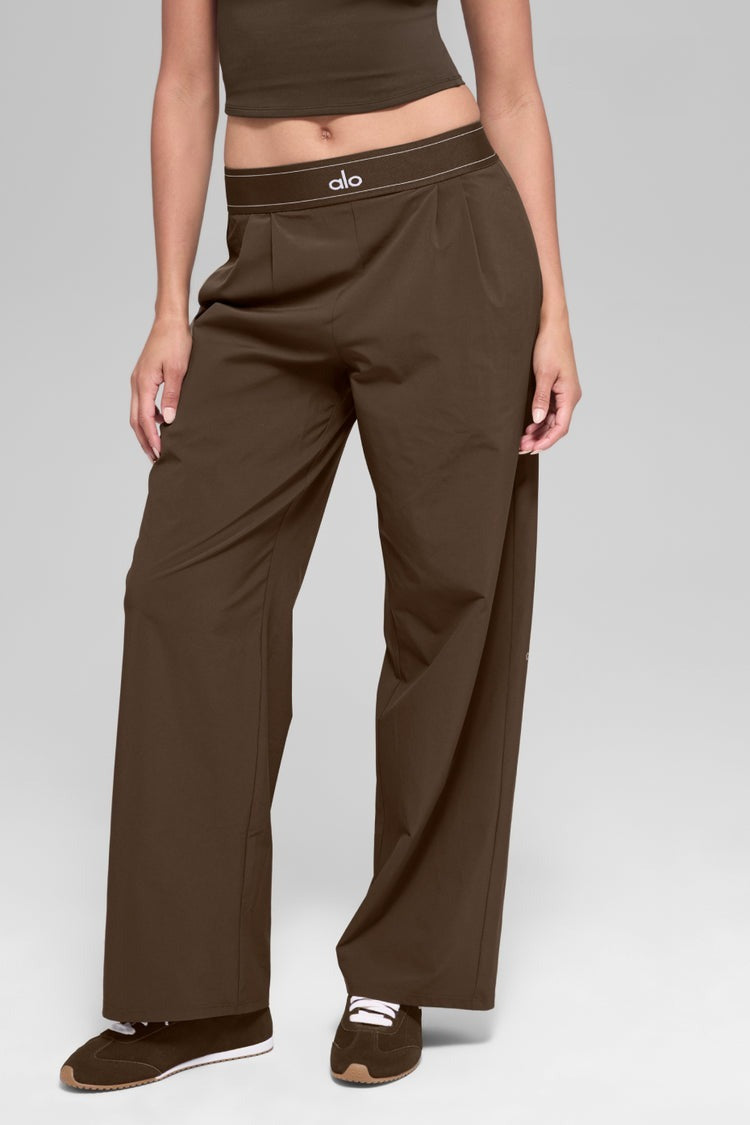 Pantalon Alo Marron