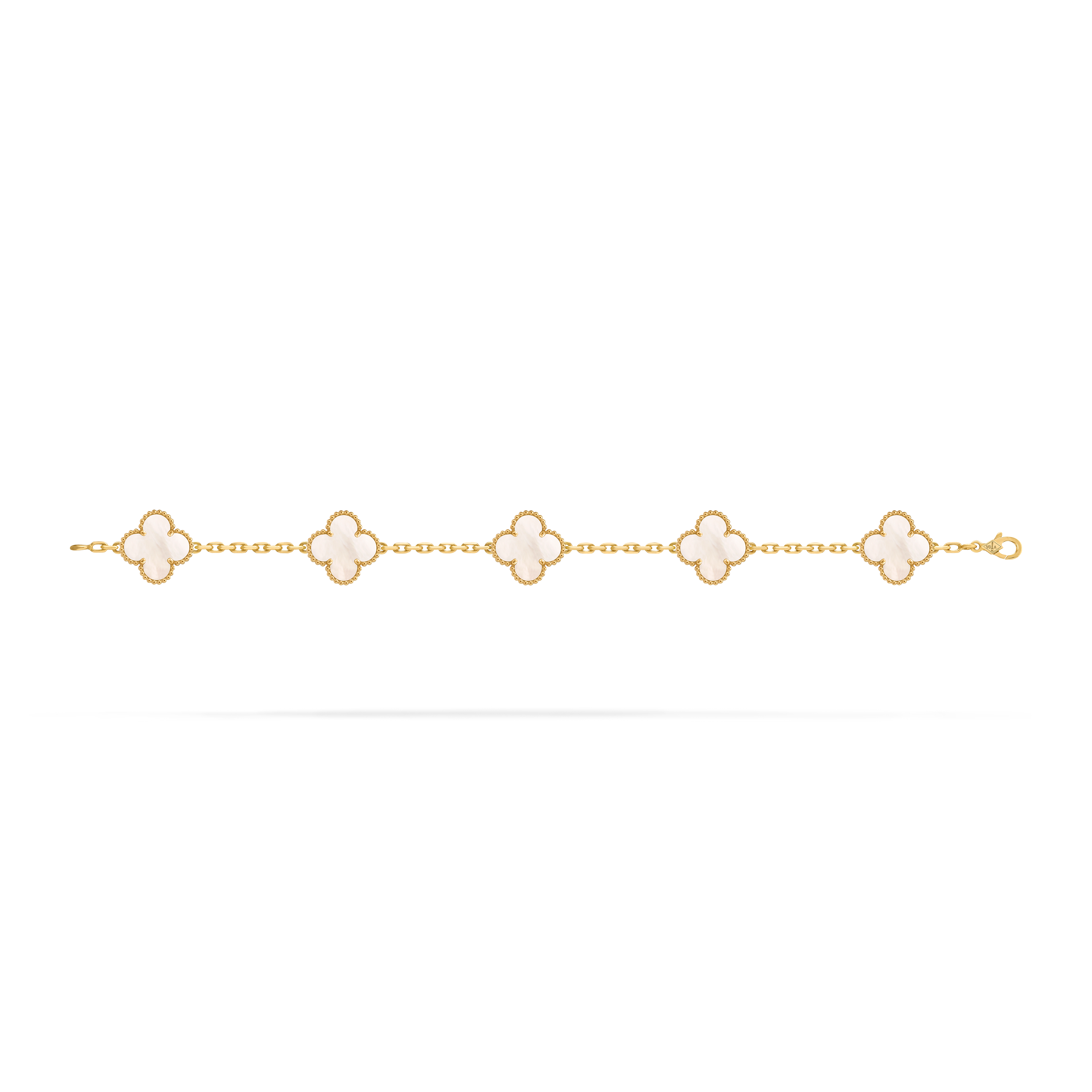 Van Cleef Vintage Alhambra 5 motifs Nacre
