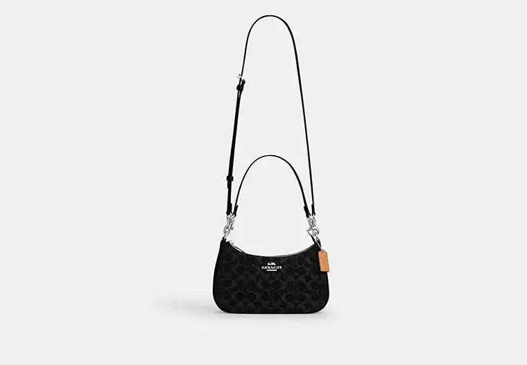 Coach Sac épaule Teri Toile - Noir