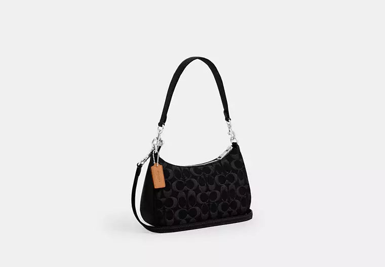Coach Sac épaule Teri Toile - Noir