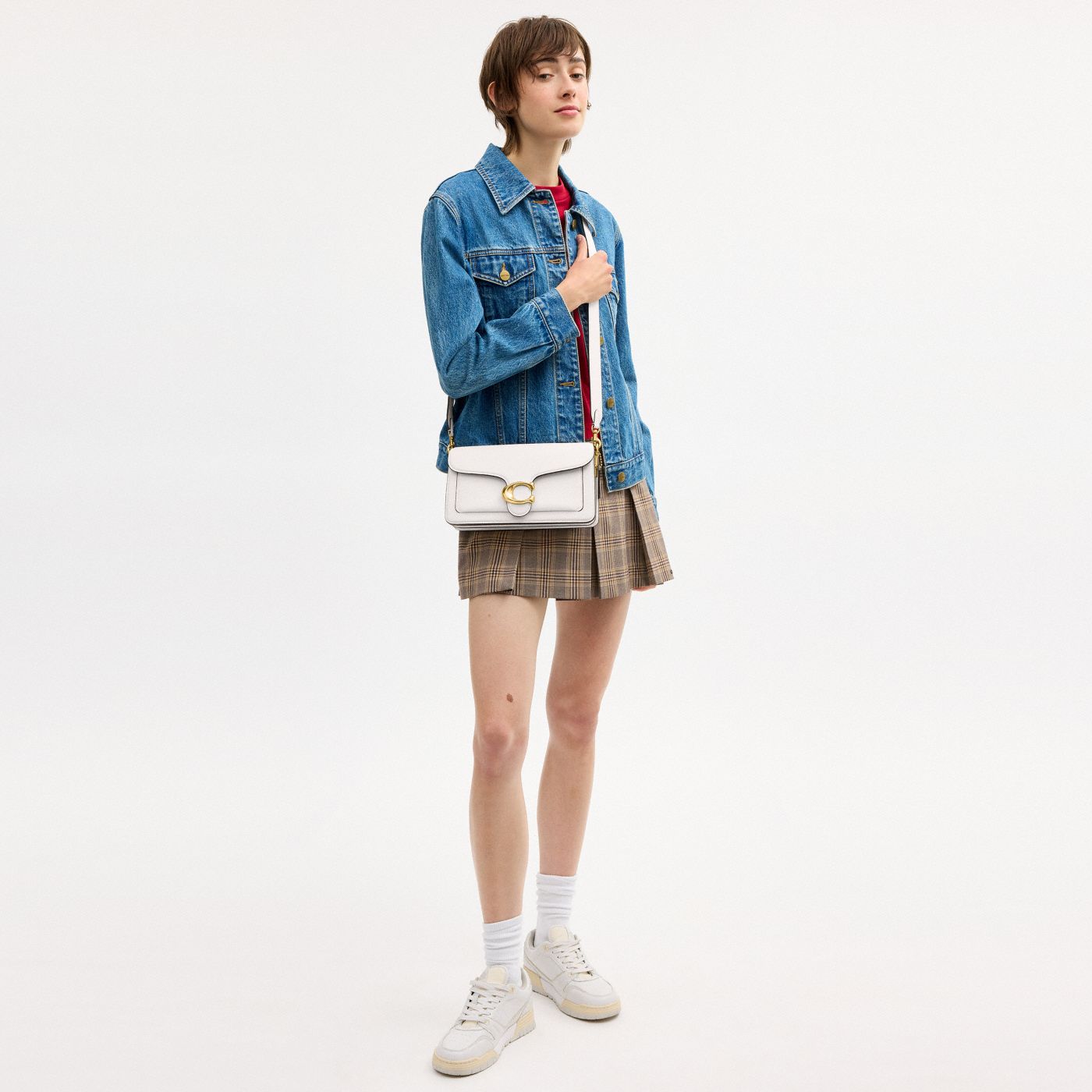 Coach Sac épaule Tabby 26 - Blanc