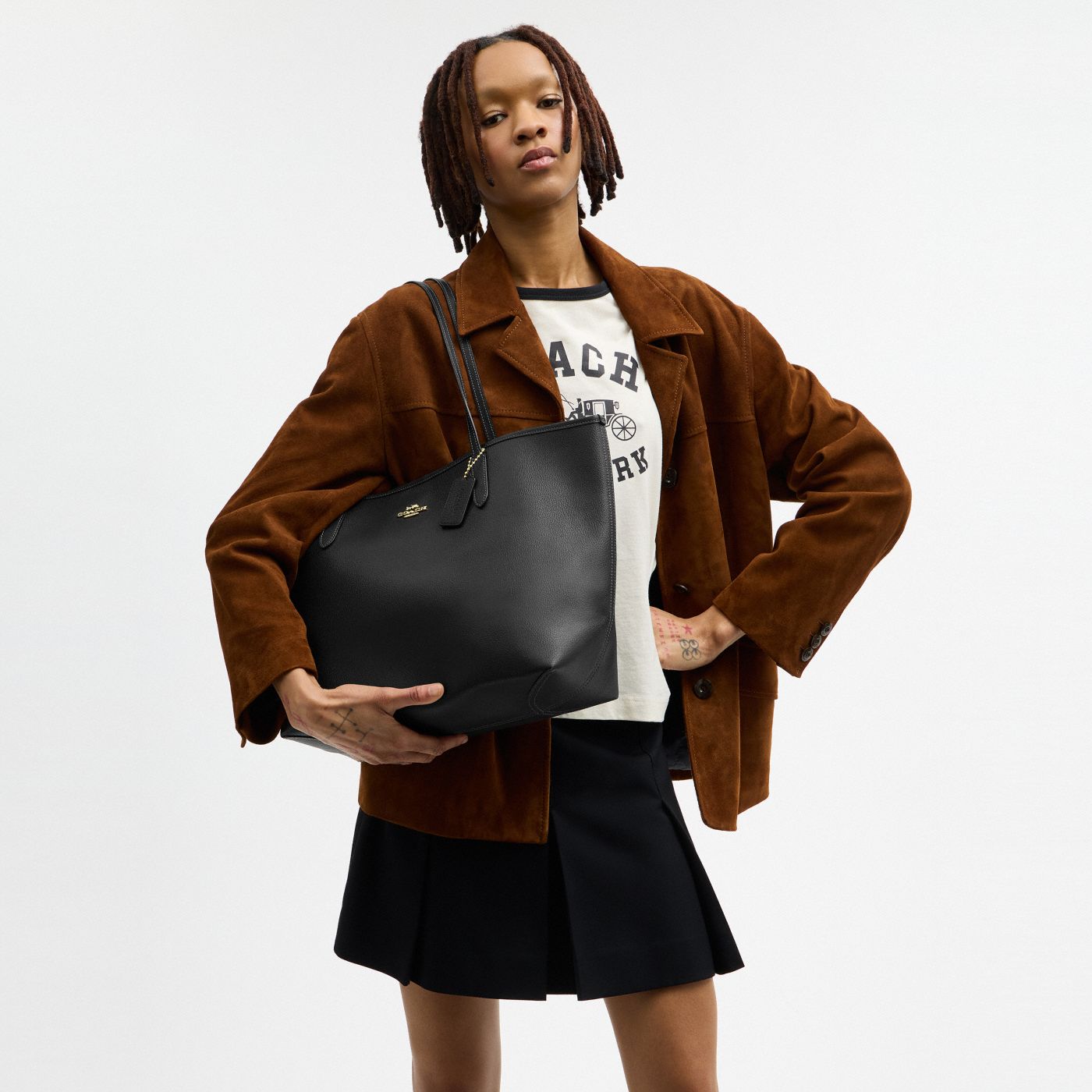 Coach Sac Cabas City - Noir
