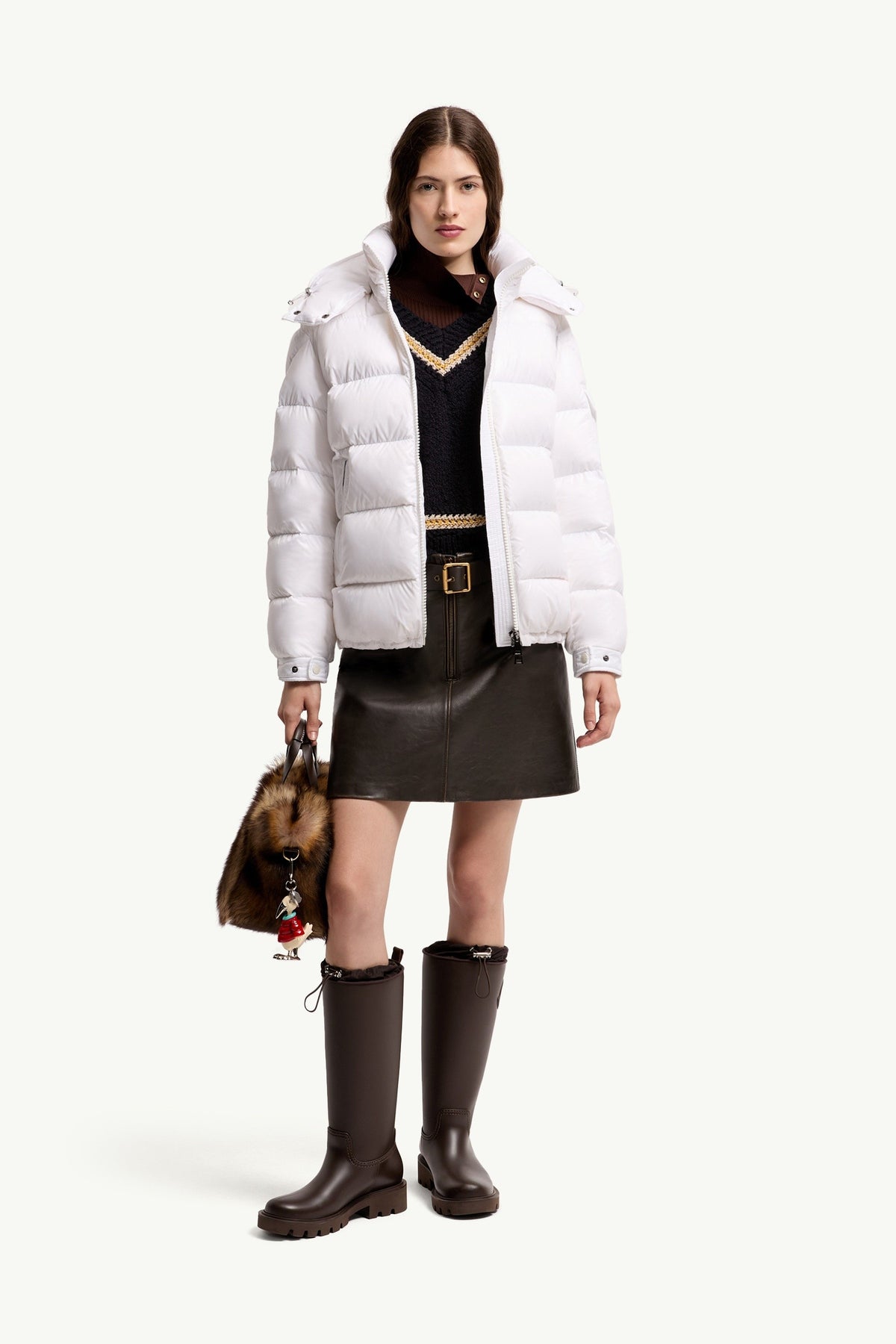 Moncler Maya Hooded Down Jacket