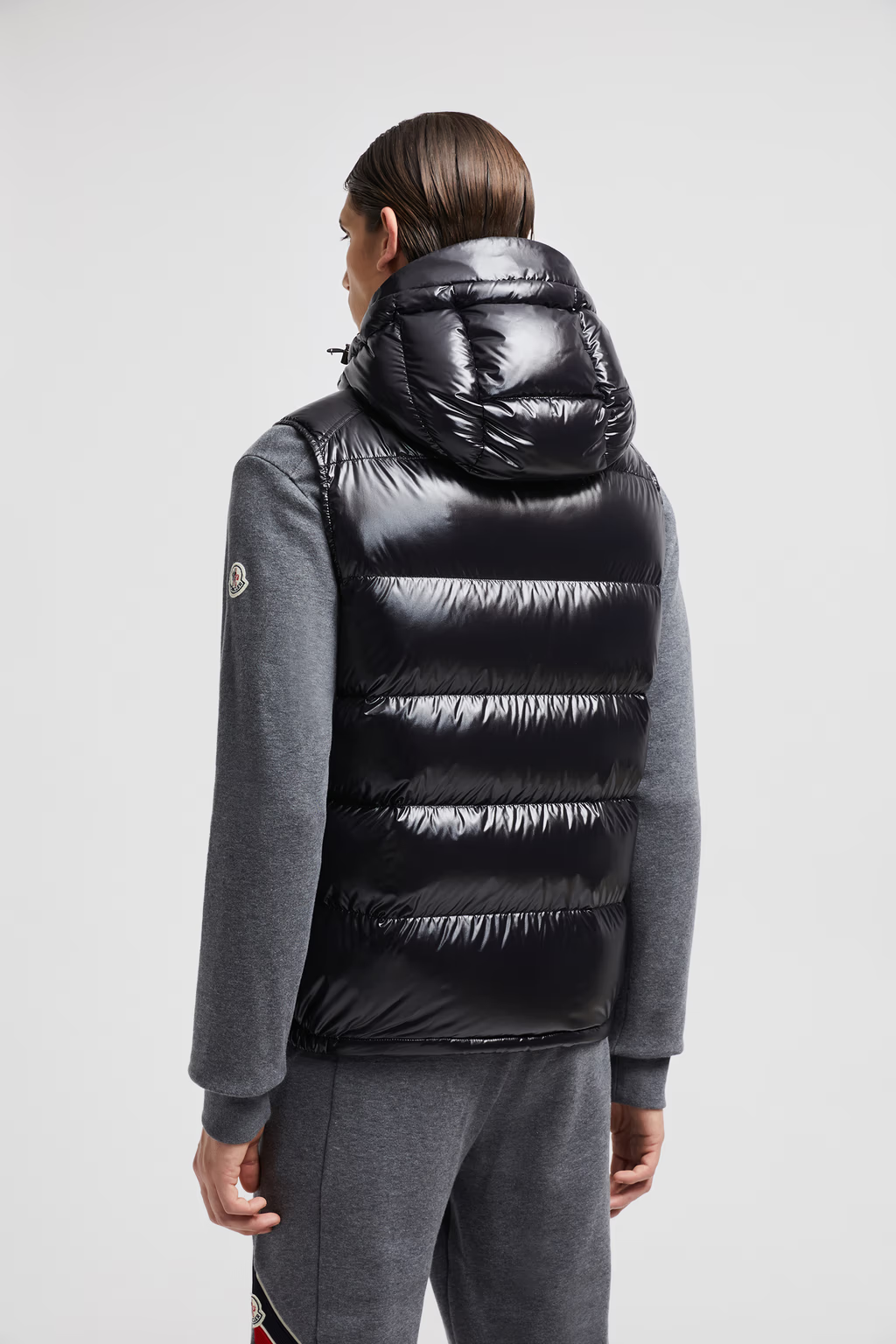 Doudoune sans manches Moncler à capuche