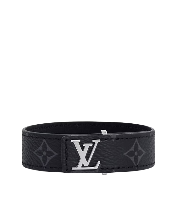 LV - Bracelet LV Slim Noir