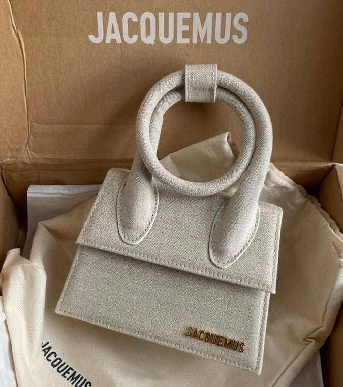 Sac Jacquemus Chiquito Noeud Blanc