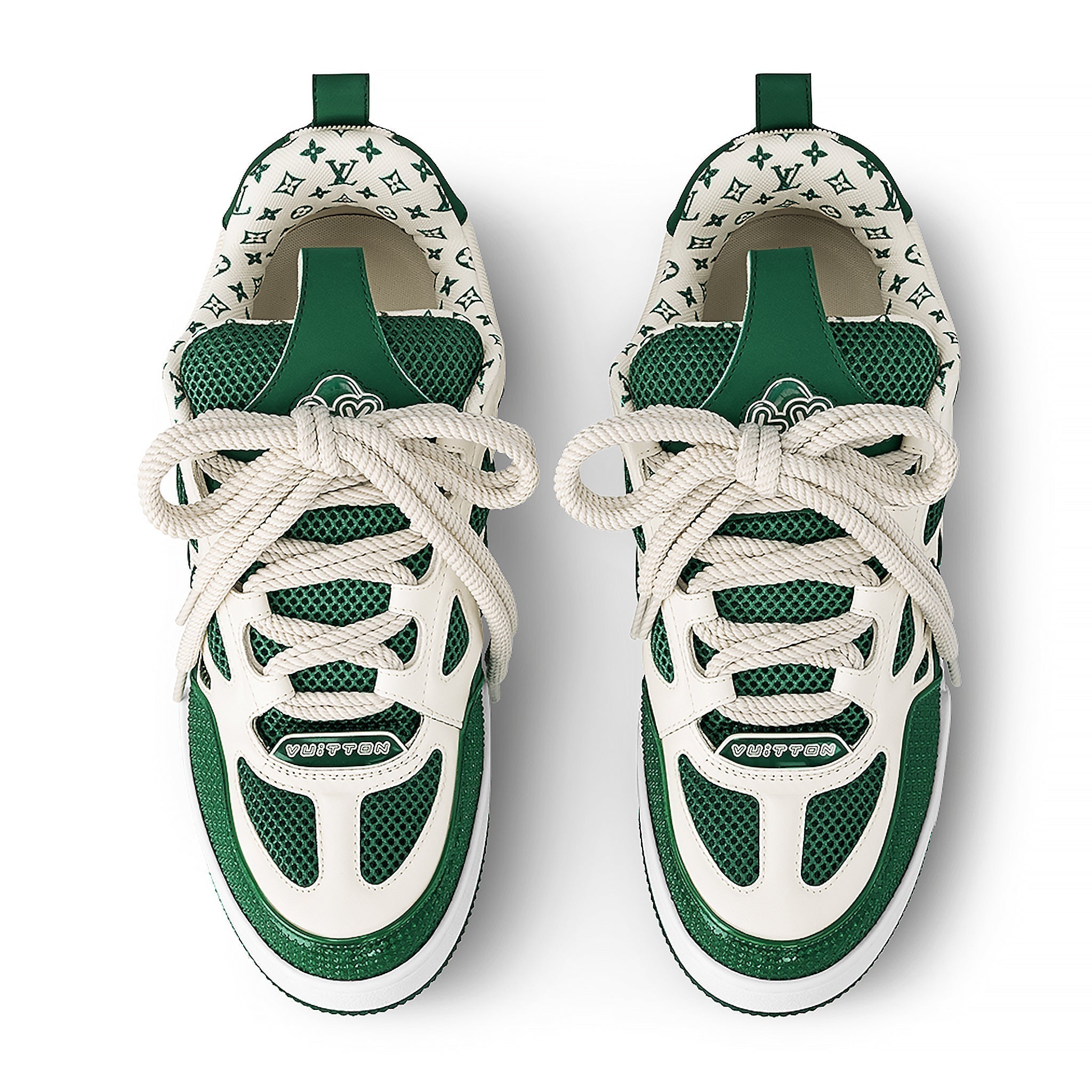 Louis Vuitton Skate Monogram Green