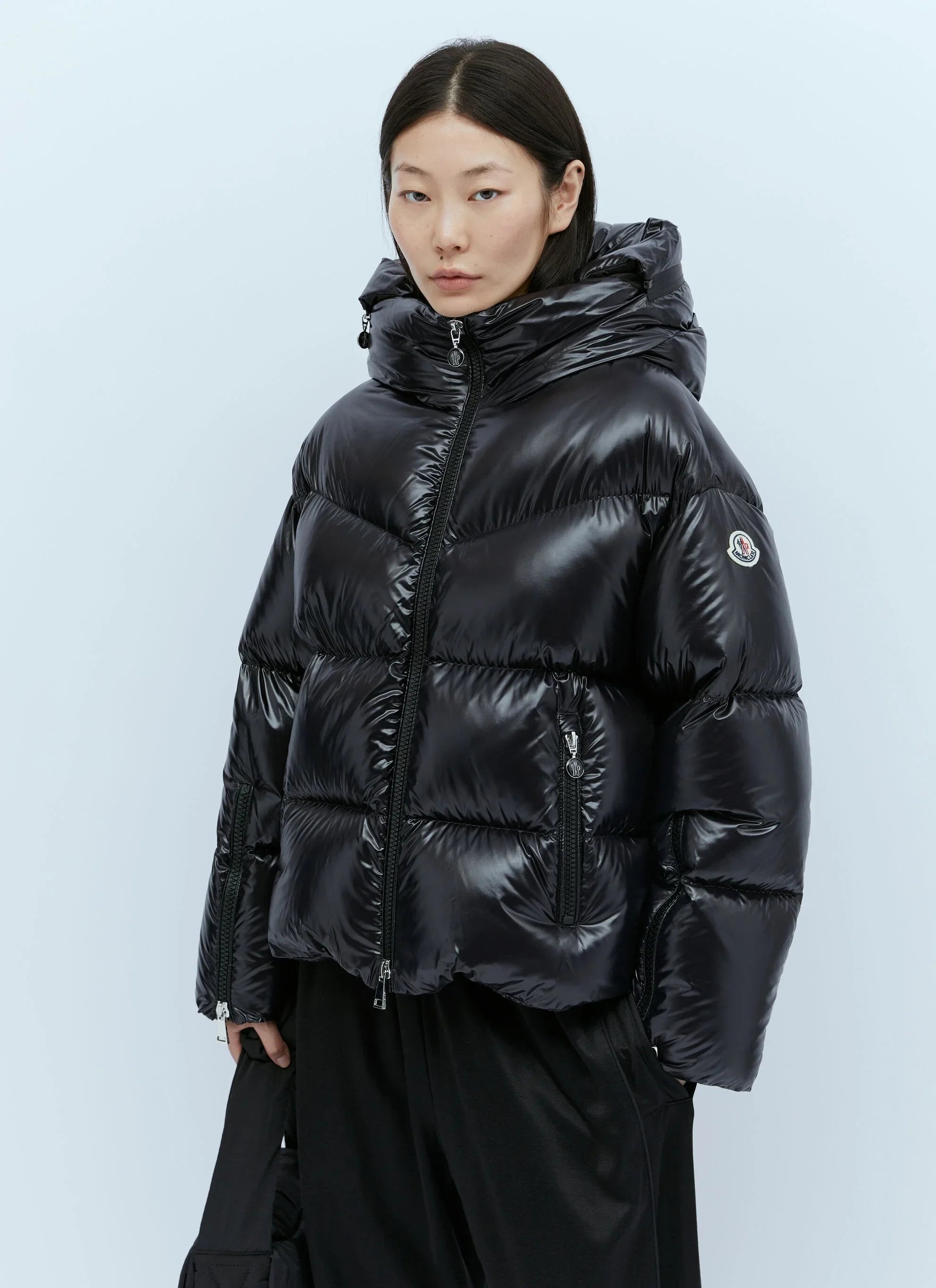 Doudoune à Capuche Moncler Huppe