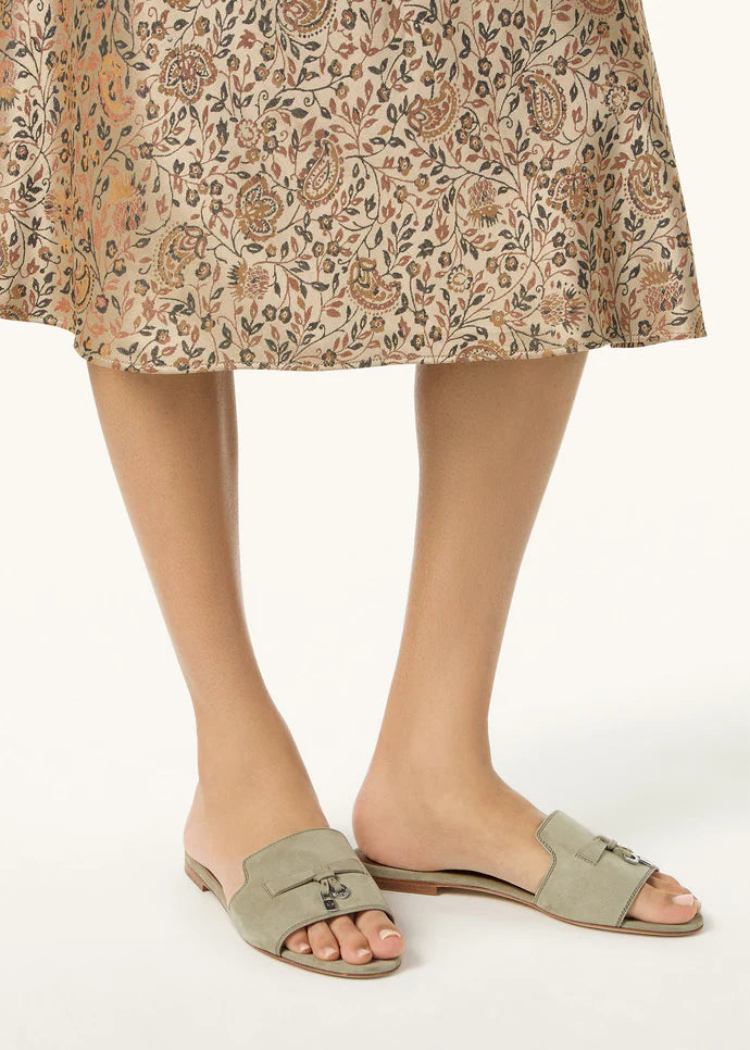 Sandales Summer Charms Vert Sauge