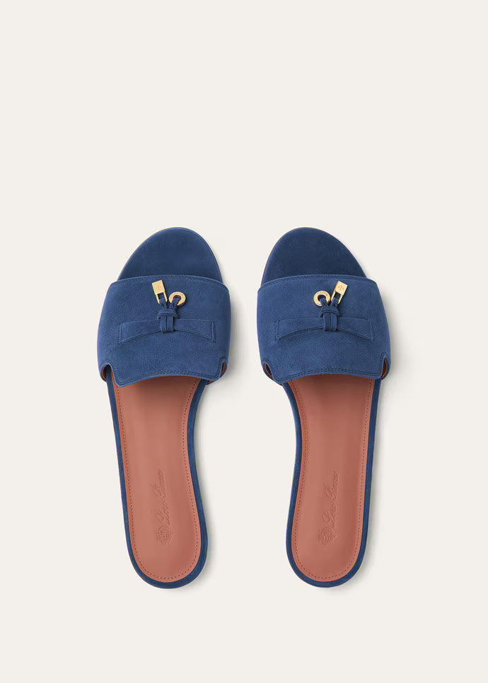Sandales Summer Charms Bleu Océan#Couleur_Bleu Océan