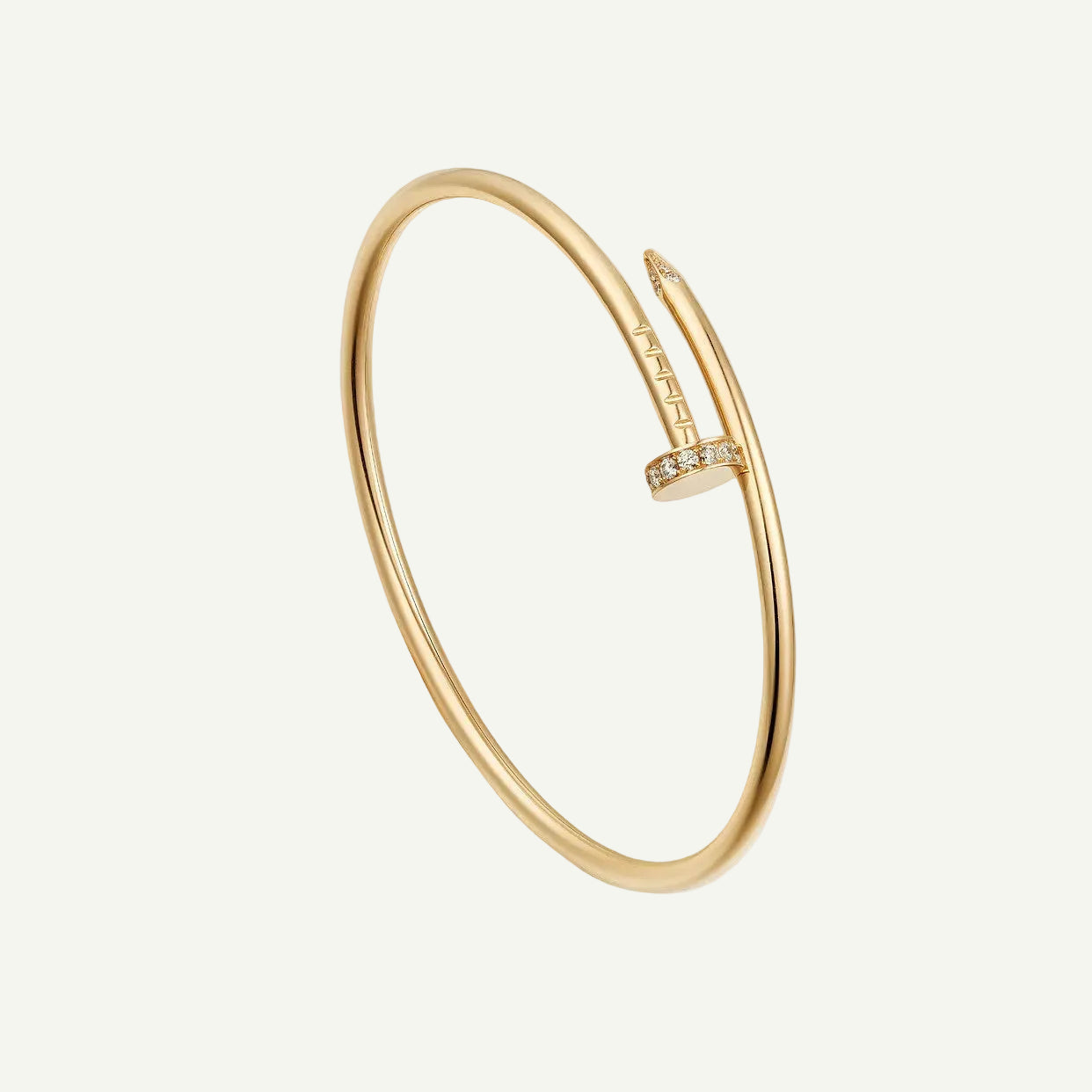 Cartier - Bracelet Juste un Clou Diamants Or Jaune