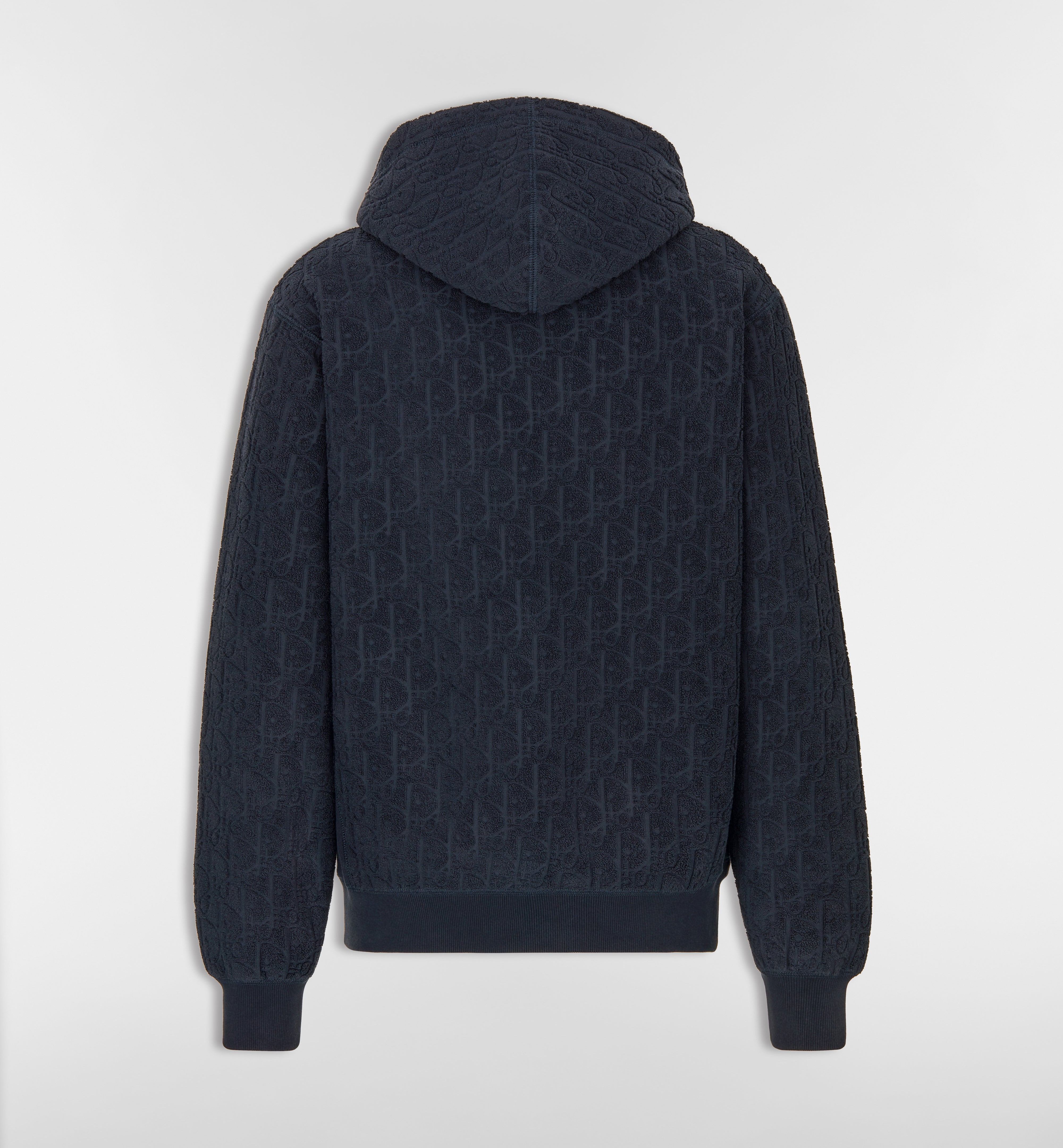 Sweatshirt à capuche Dior Oblique Bleu