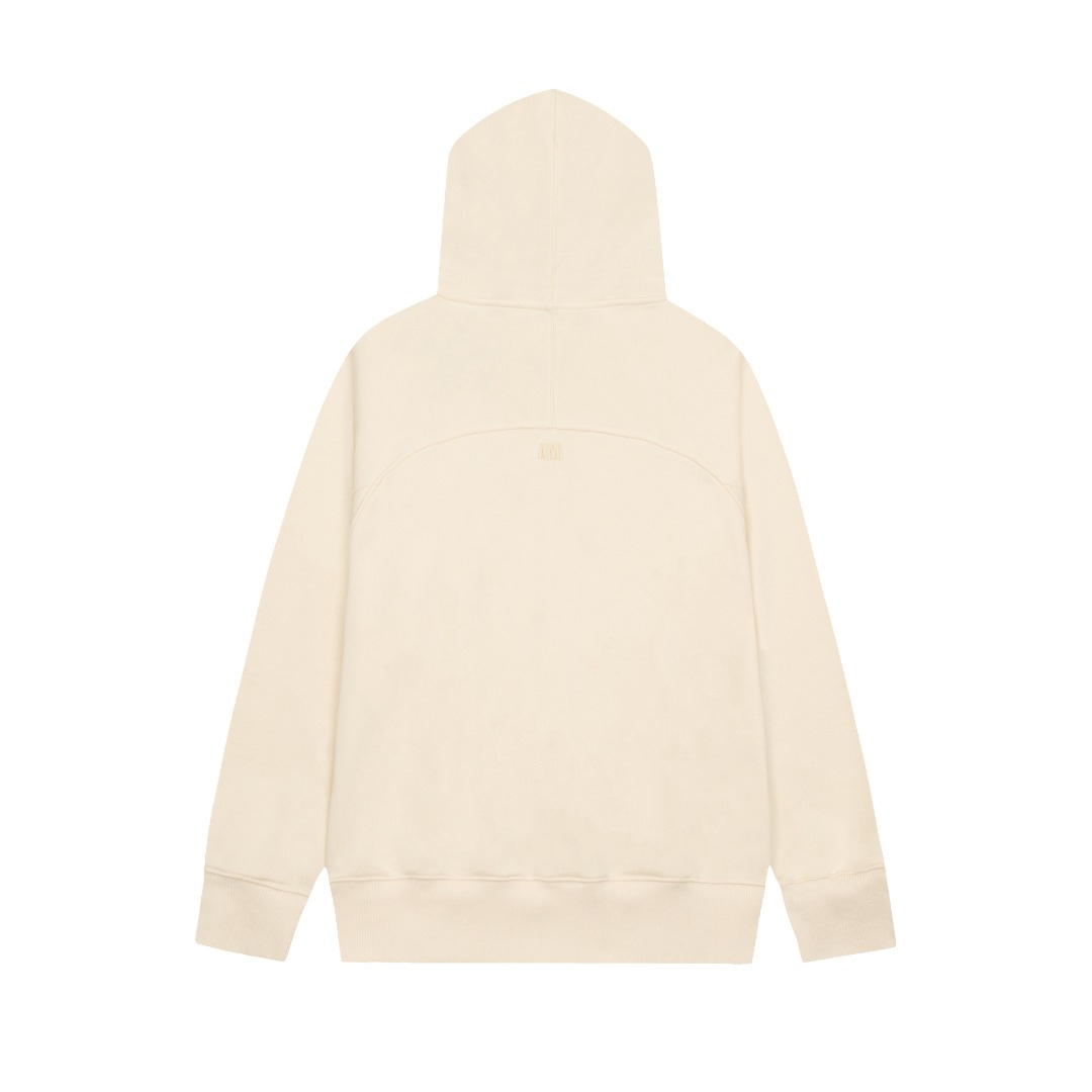 Veste Ami Paris Beige Cœur Beige