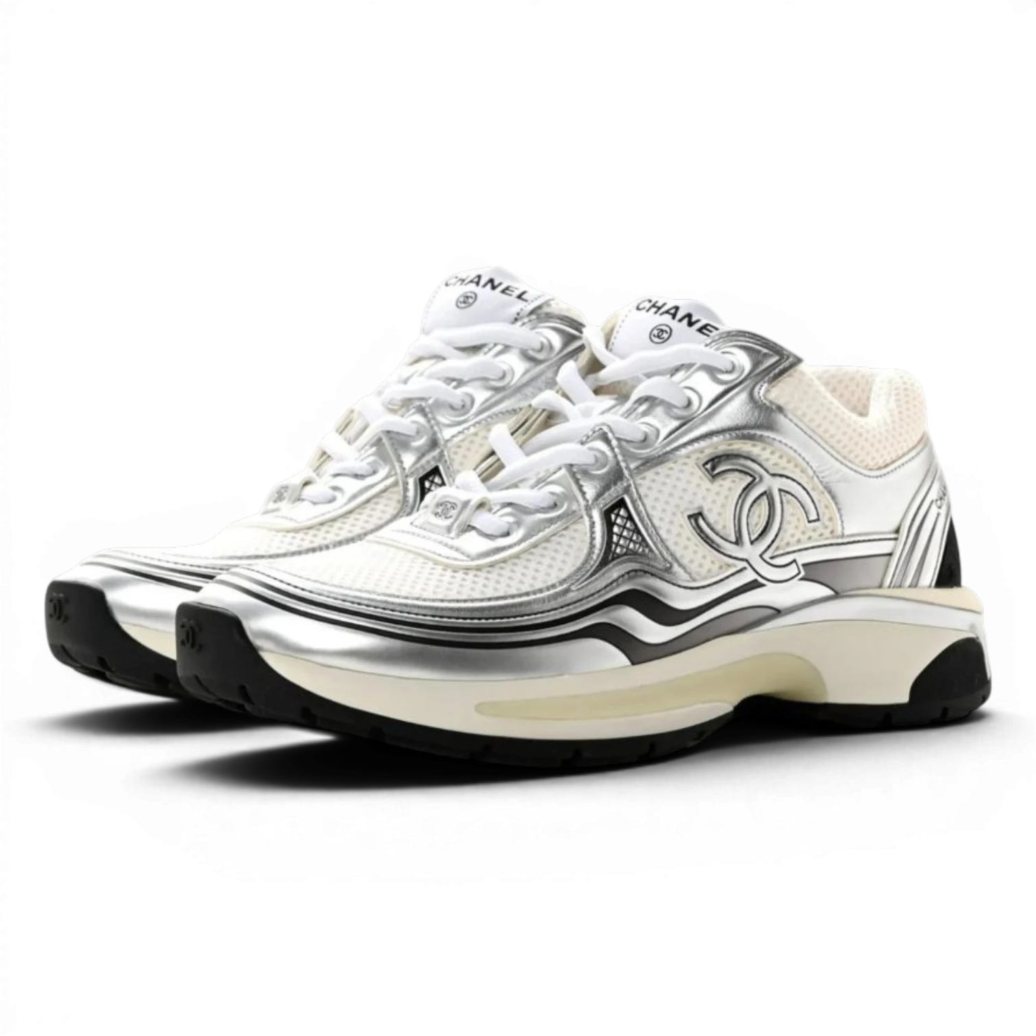 Chanel CC Runner Mettalic