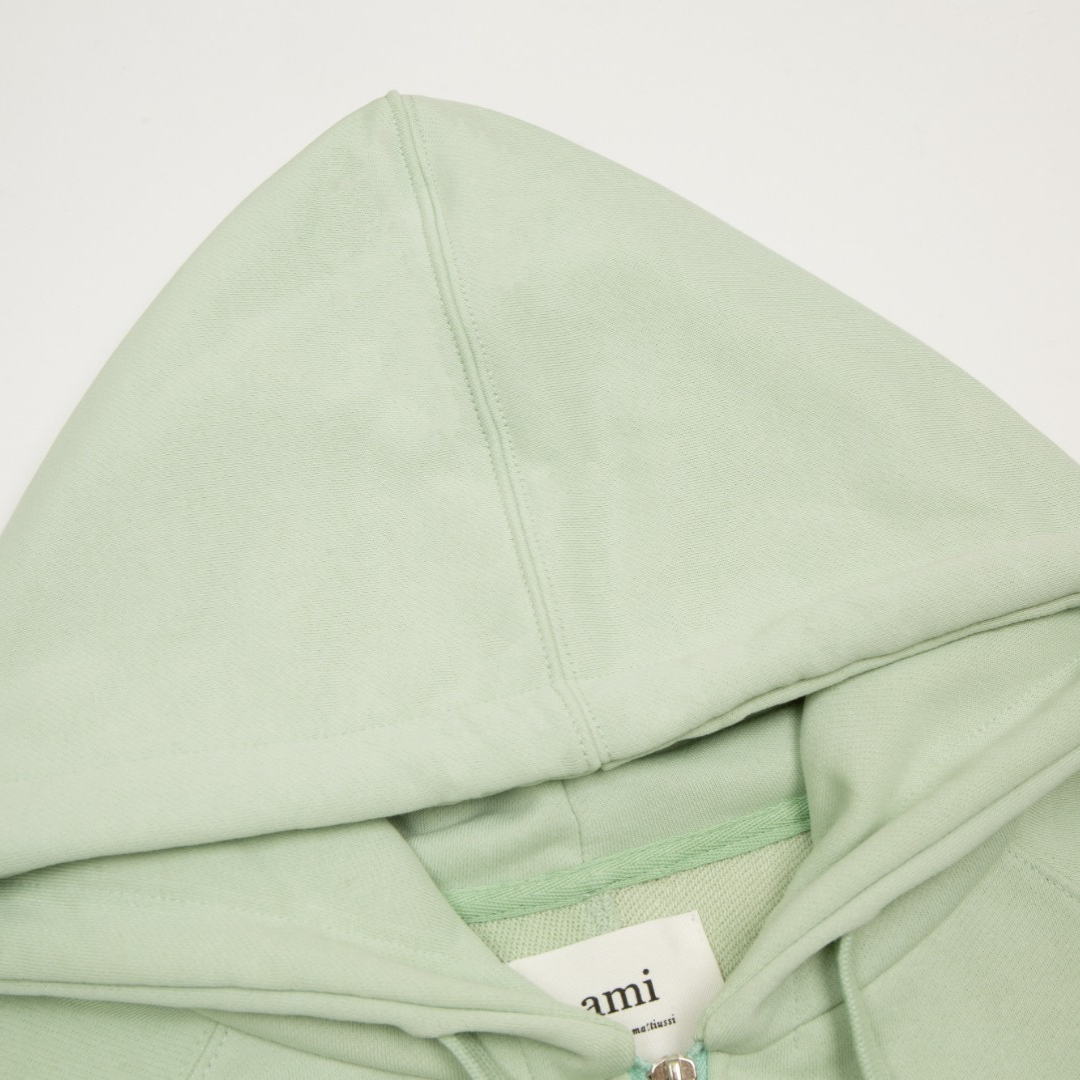 Veste Ami Paris Vert Cœur Vert