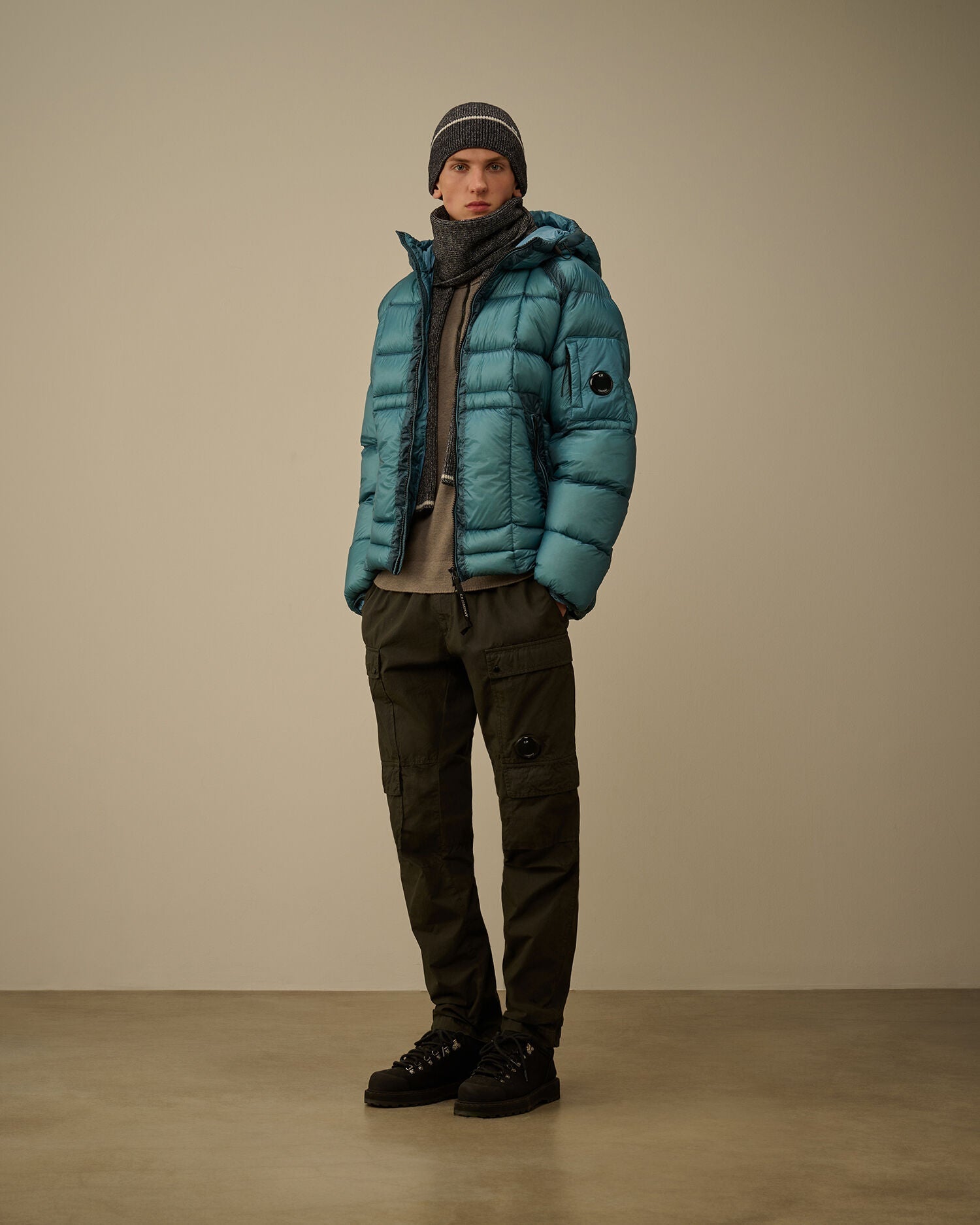 Doudoune CP Company Bleu