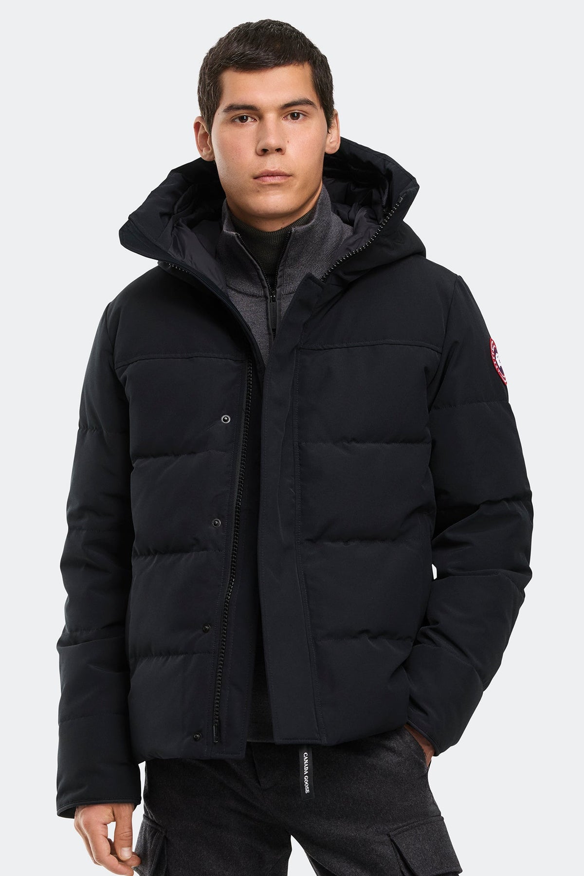 Canada Goose Parka MacMillan Noir#Couleur_Noir