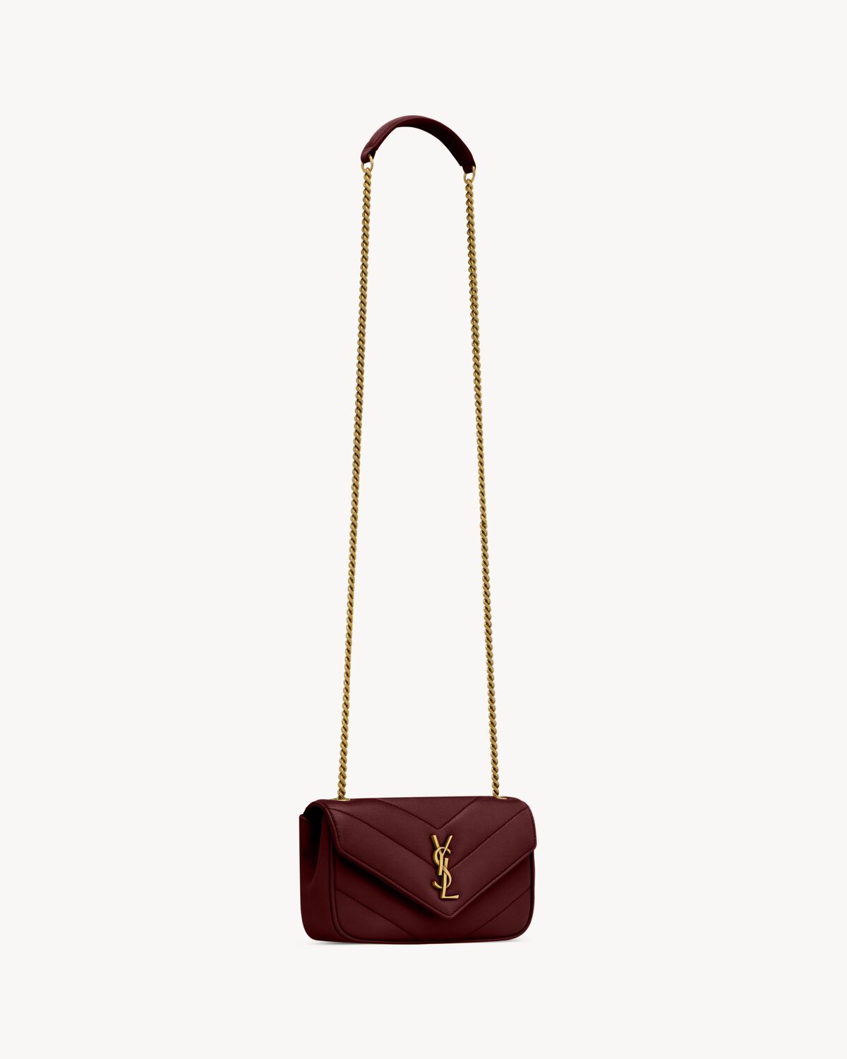 LOULOU MINI EN CUIR D'AGNEAU