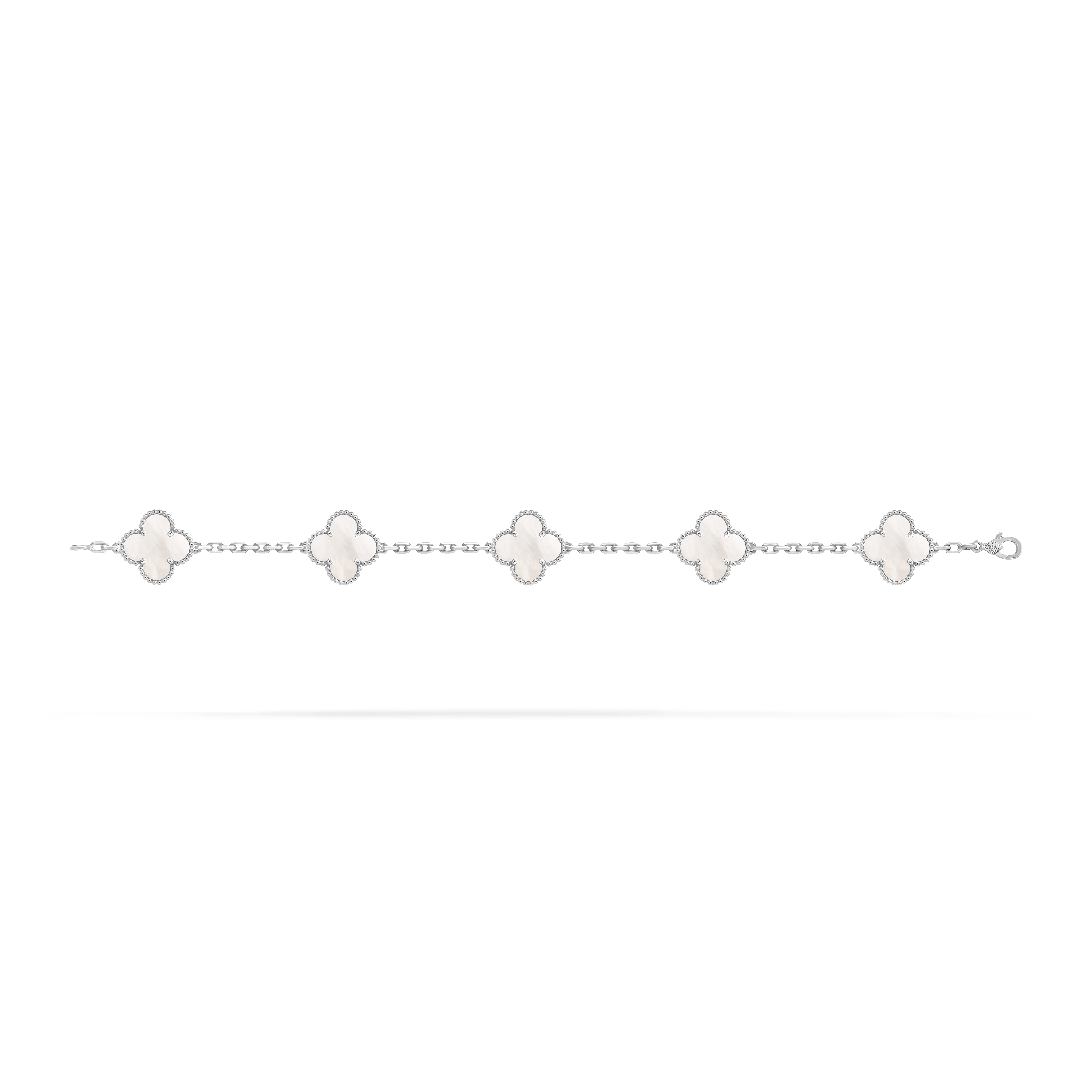 Van Cleef Vintage Alhambra 5 motifs Nacre
