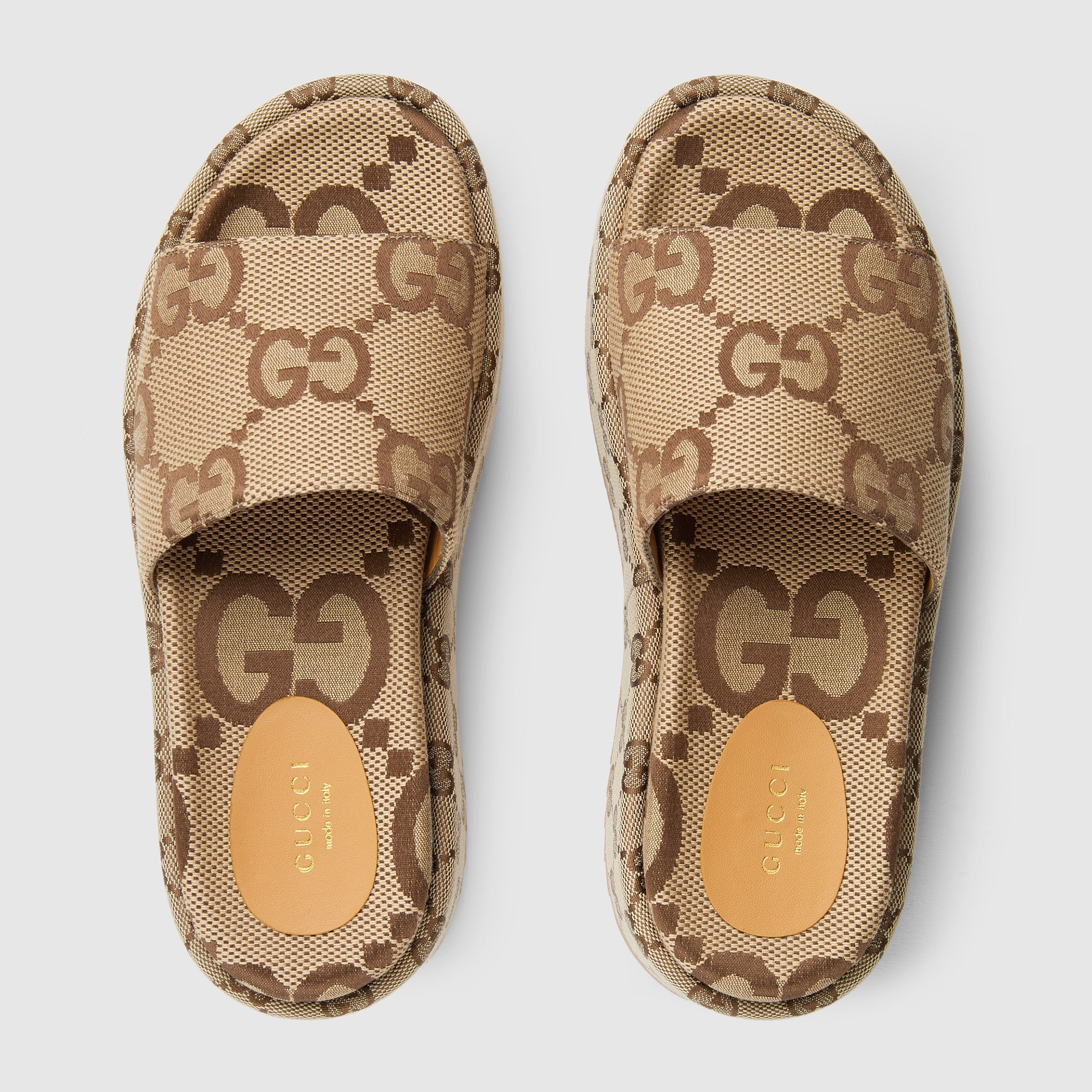 Mules GG à plateforme pour femme